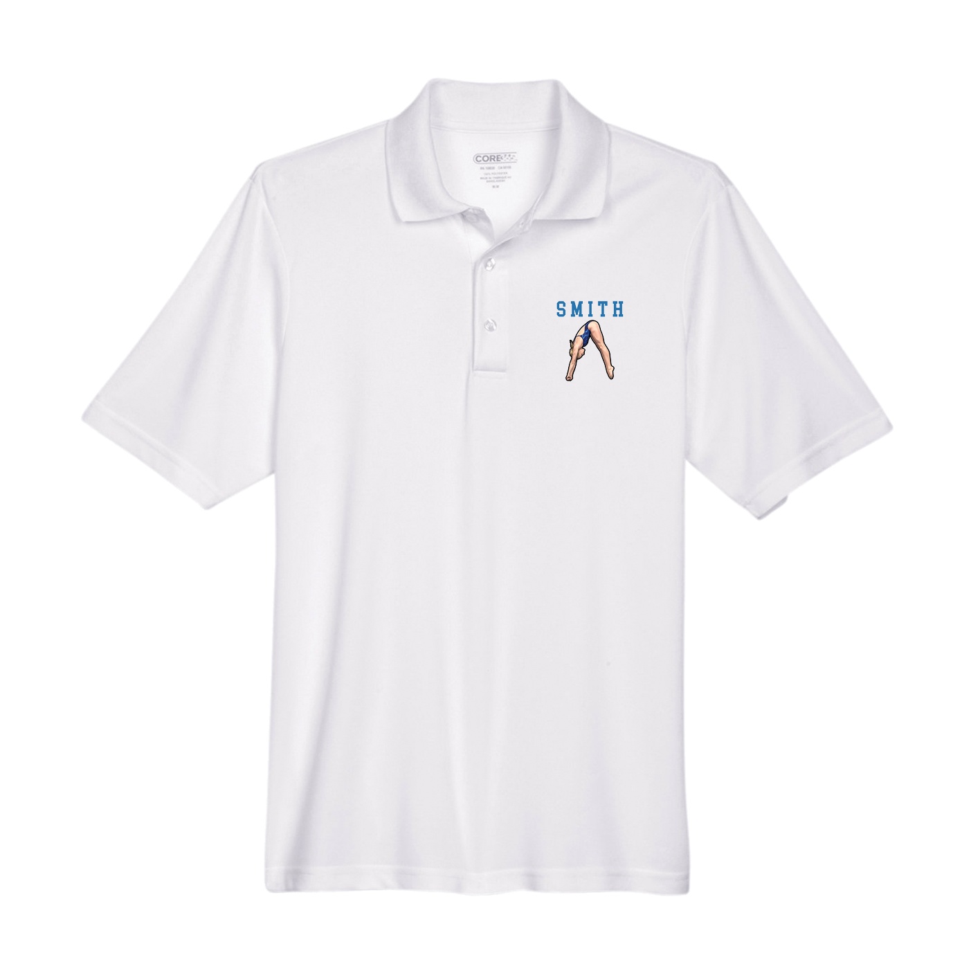 Performance Polo — Shirsey in White