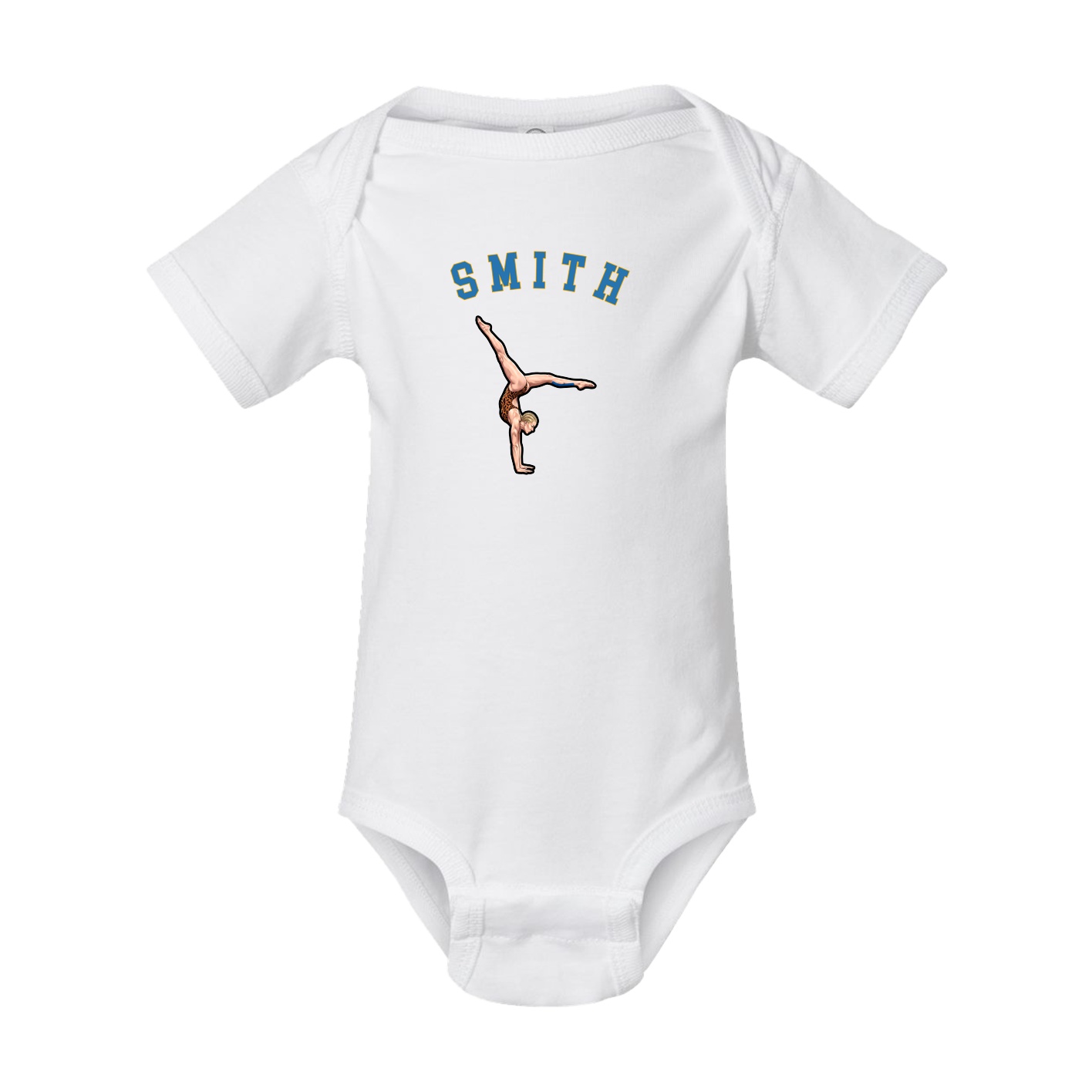 Baby Onesie — Shirsey Arch in White