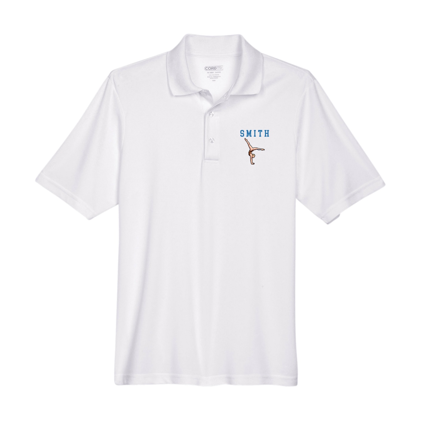 Performance Polo — Shirsey in White