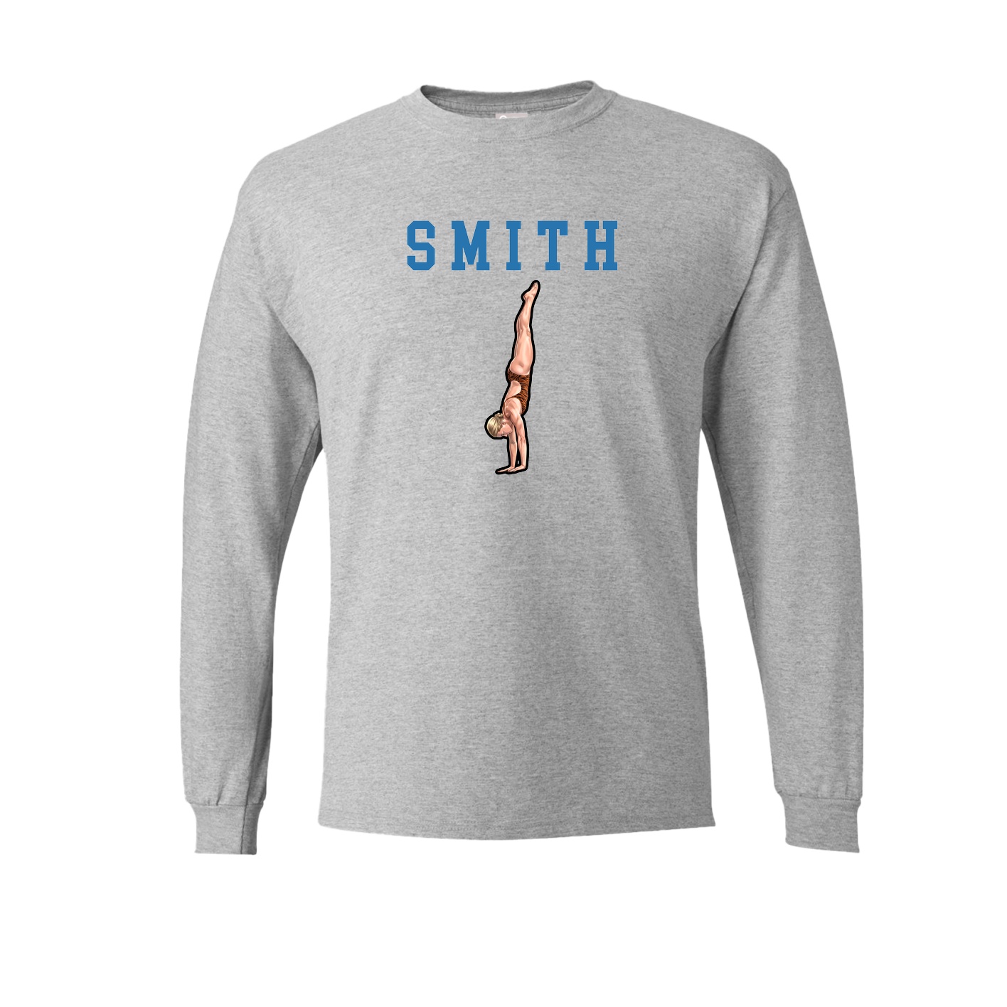 Long Sleeve Tee — Shirsey in Grey