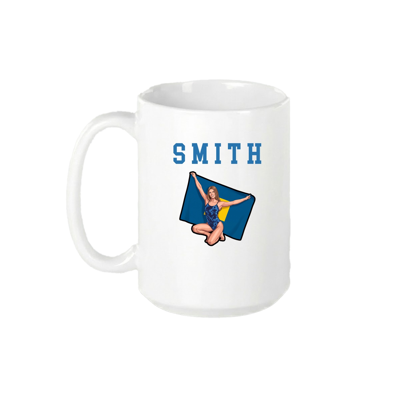 15oz Coffee Mug — Shirsey in White
