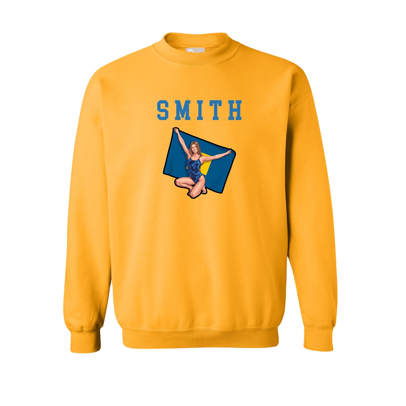 Fleece Crew — Shirsey in Gold