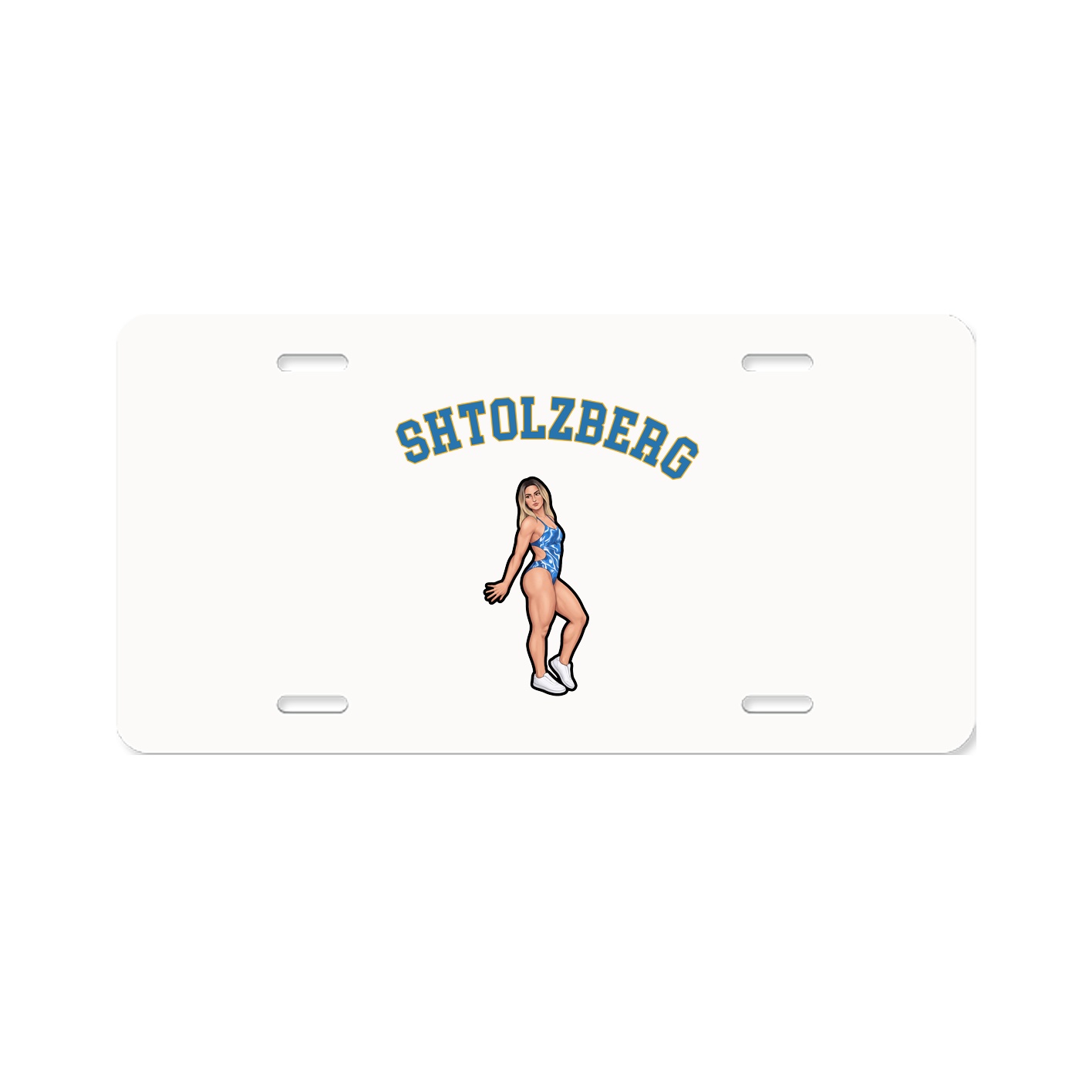 License Plate — Shirsey Arch in Classic