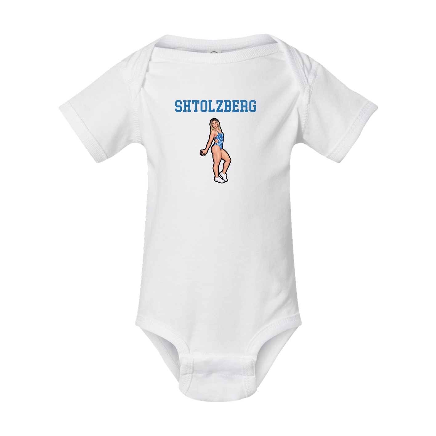 Baby Onesie — Shirsey in White
