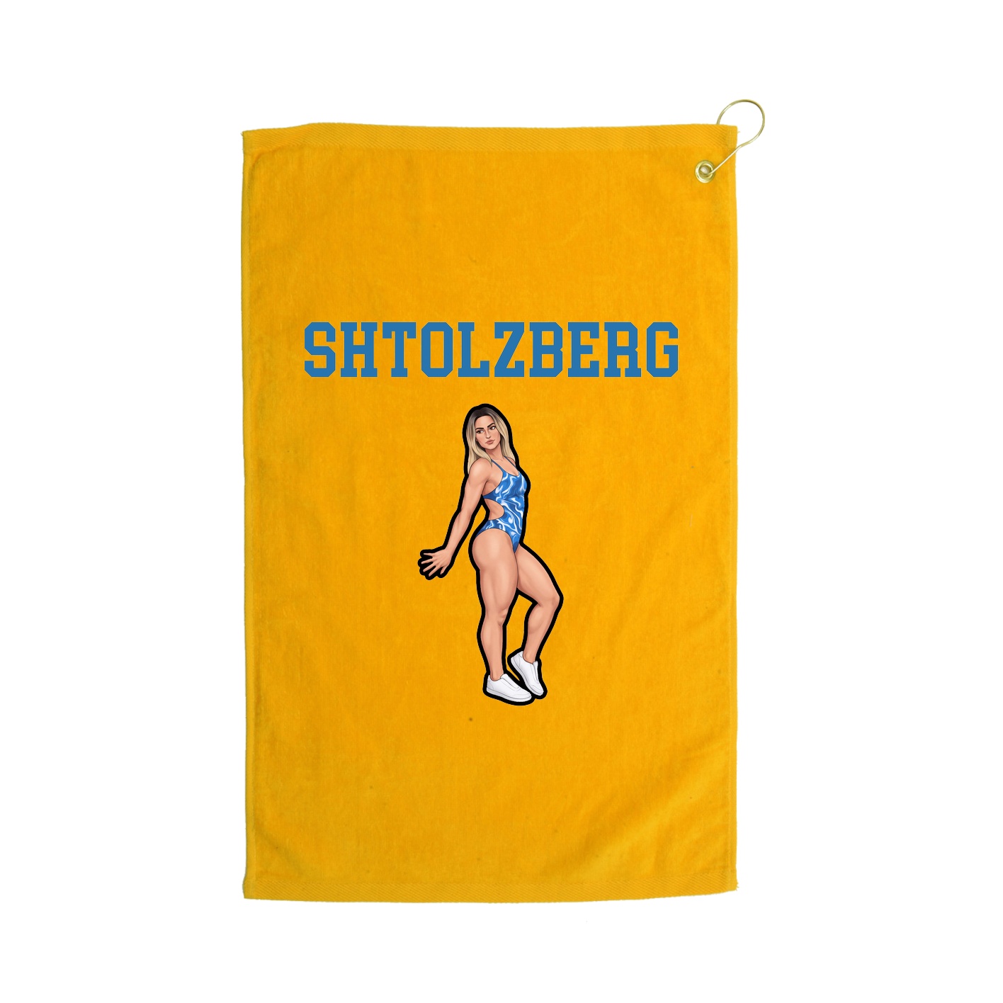 Golf Towel — Shirsey in Gold