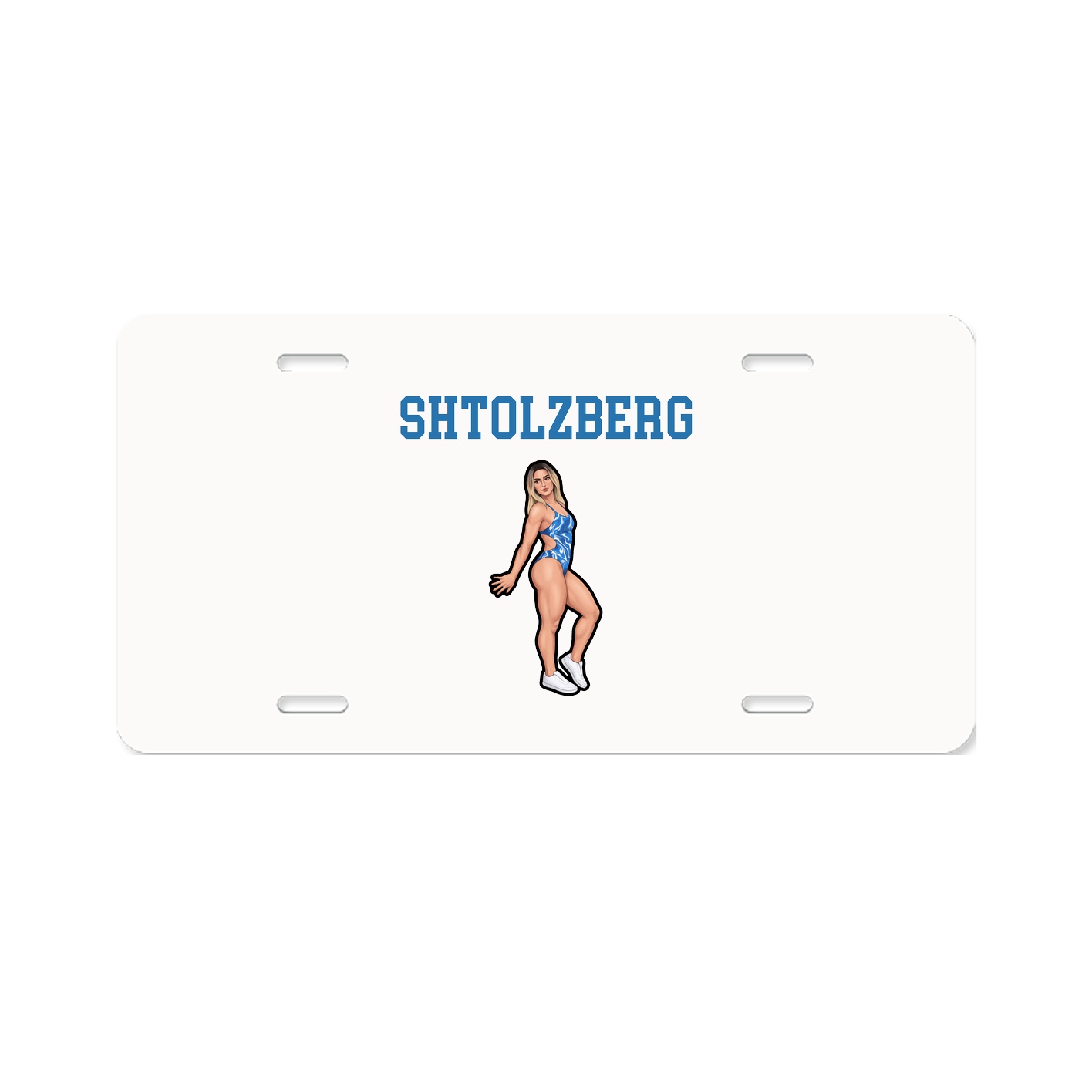 License Plate — Shirsey in Classic