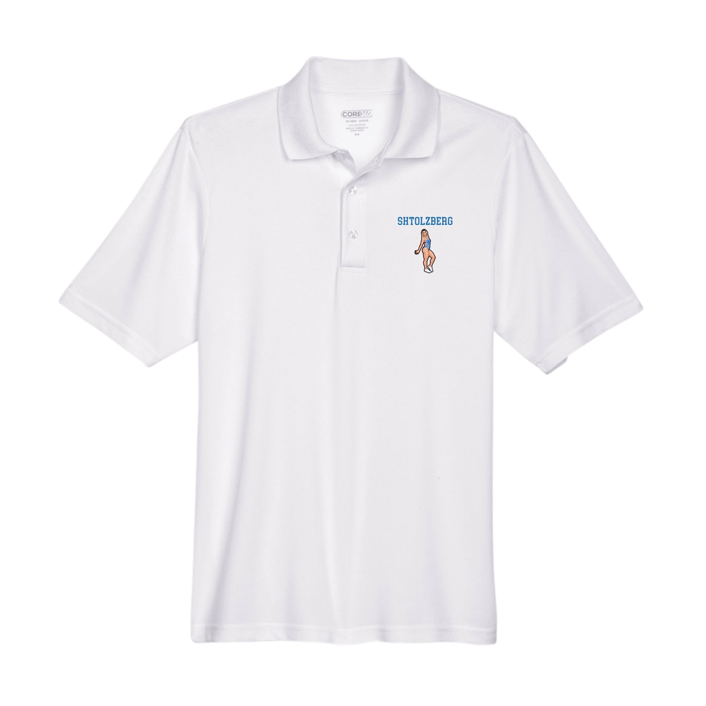 Performance Polo — Shirsey in White