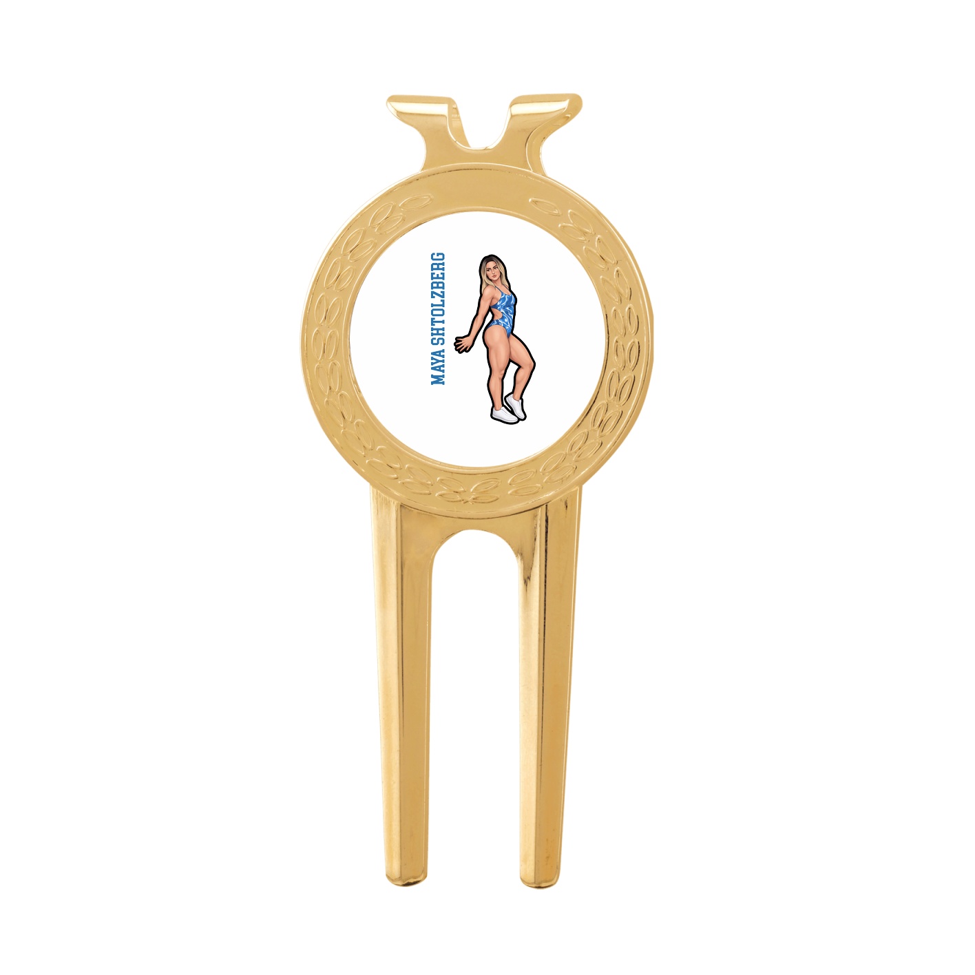 Divot Tool with Ball Marker — Name Vertical in Classic