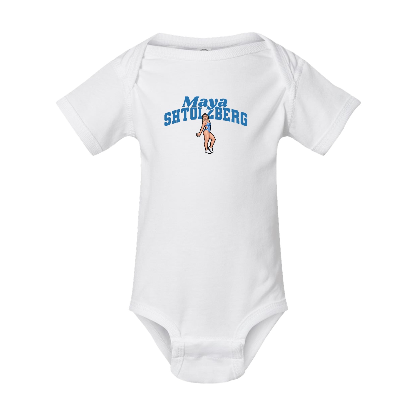 Baby Onesie — Signature Arch in White