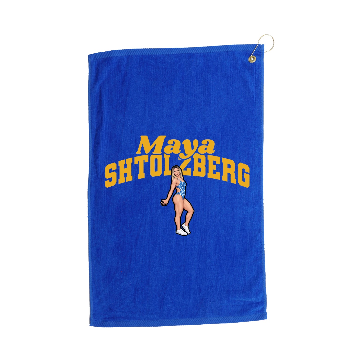 Golf Towel — Signature Arch in Royal