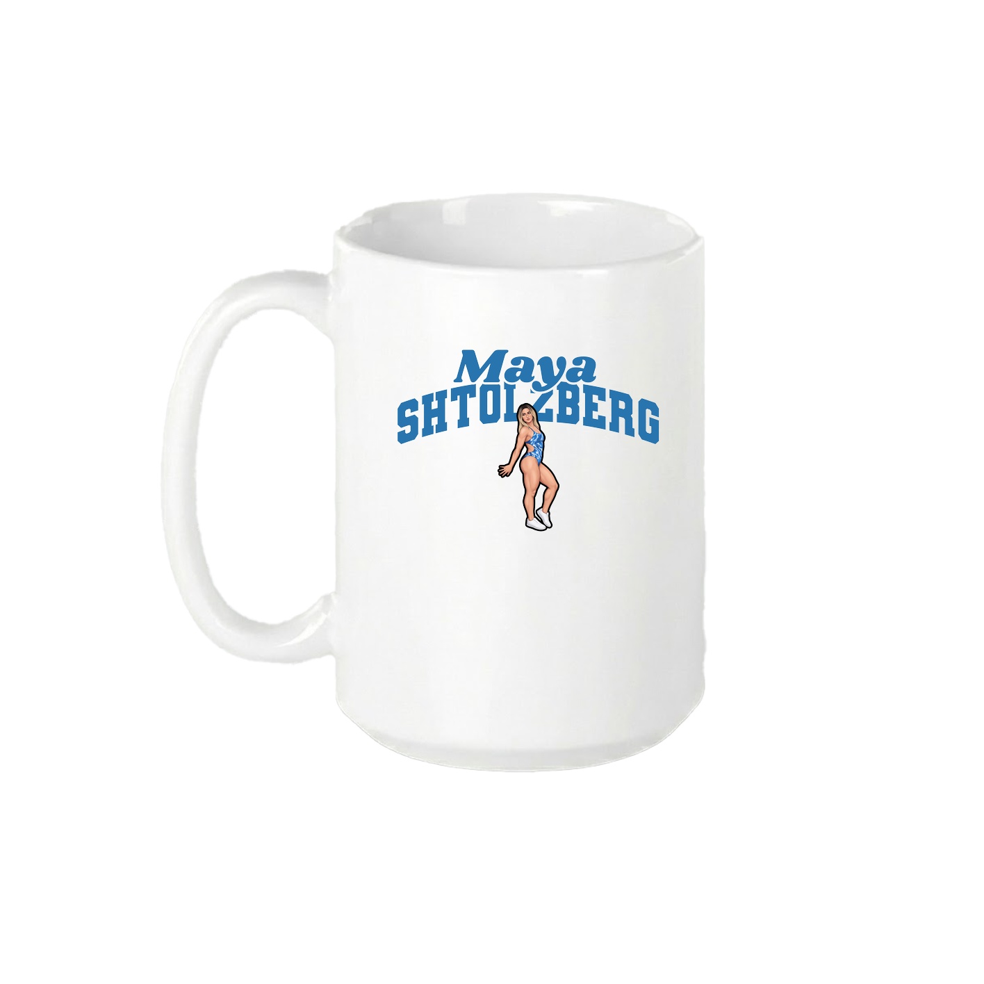 15oz Coffee Mug — Signature Arch in White