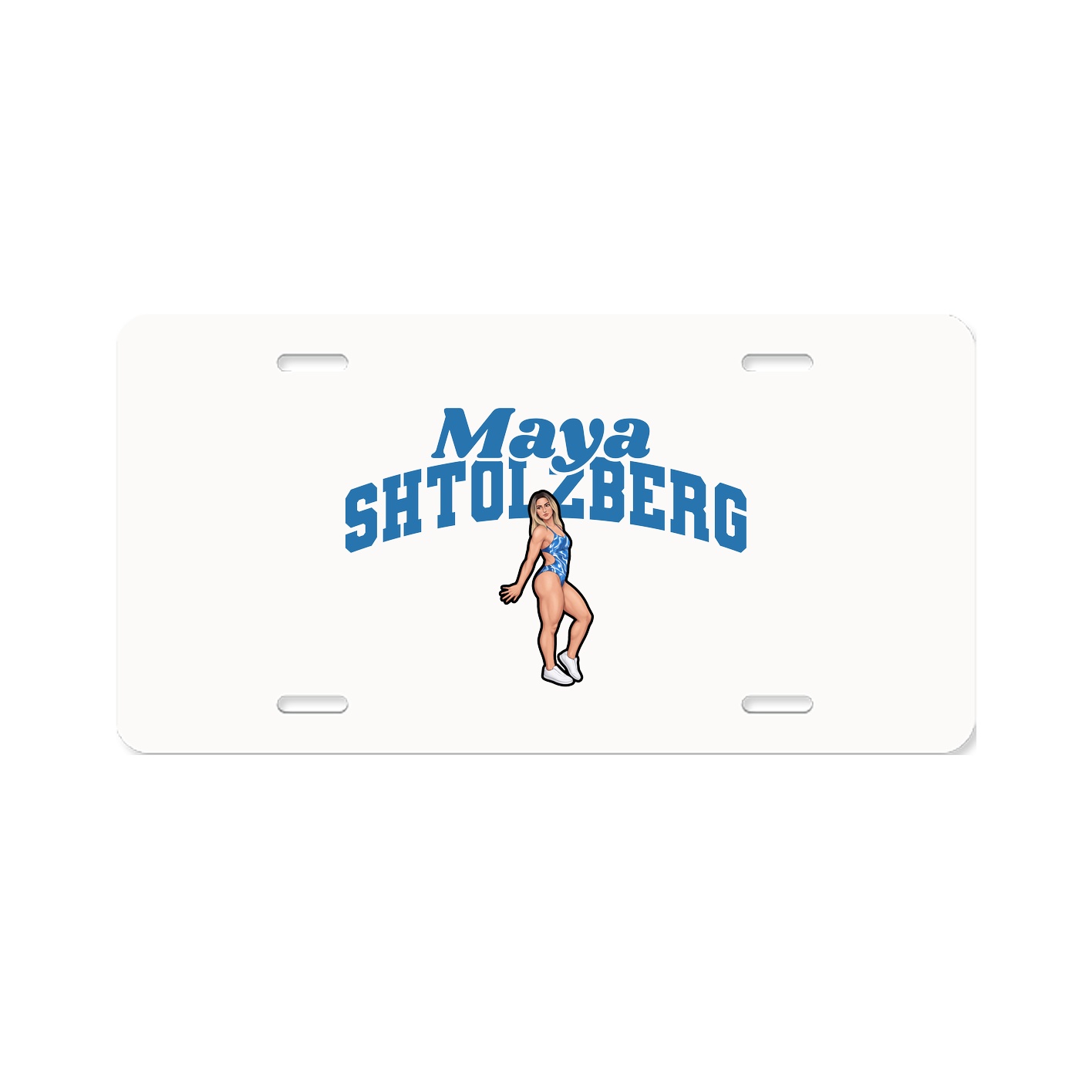 License Plate — Signature Arch in Classic