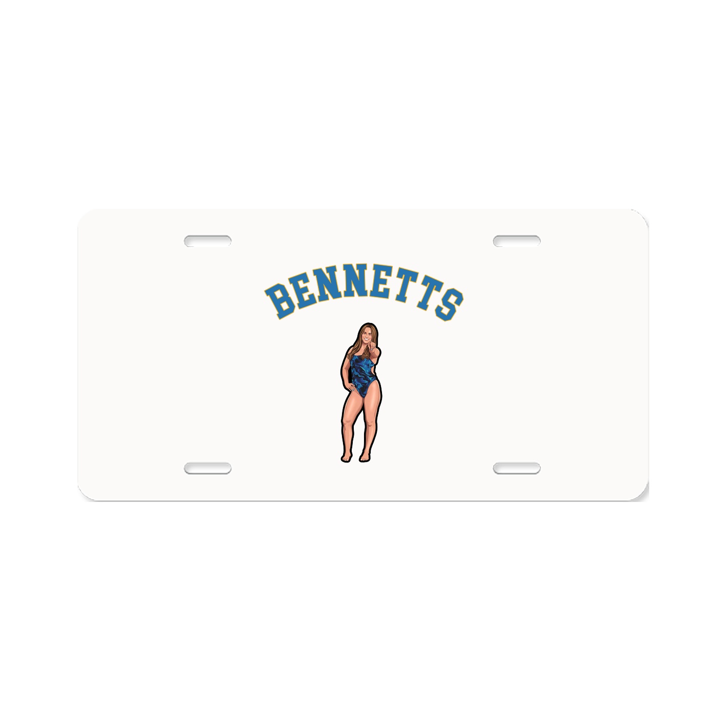 License Plate — Shirsey Arch in Classic