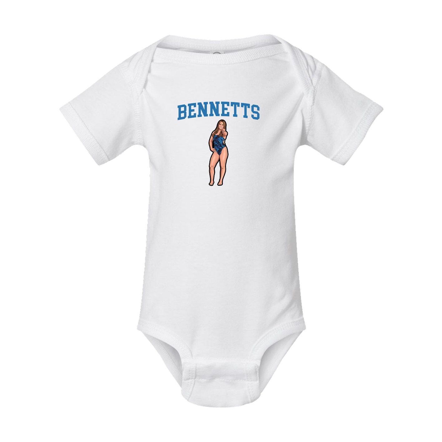 Baby Onesie — Shirsey in White