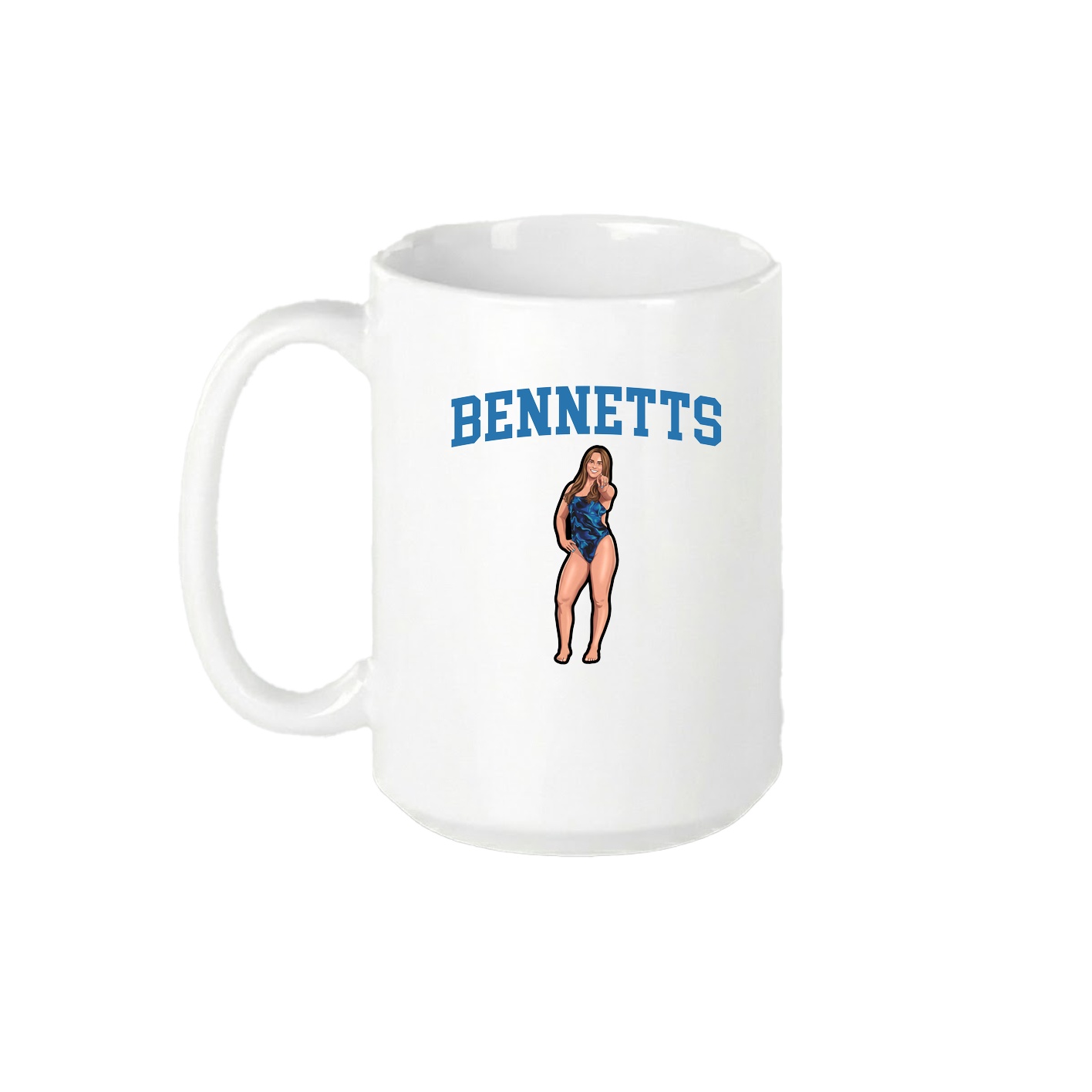 15oz Coffee Mug — Shirsey in White