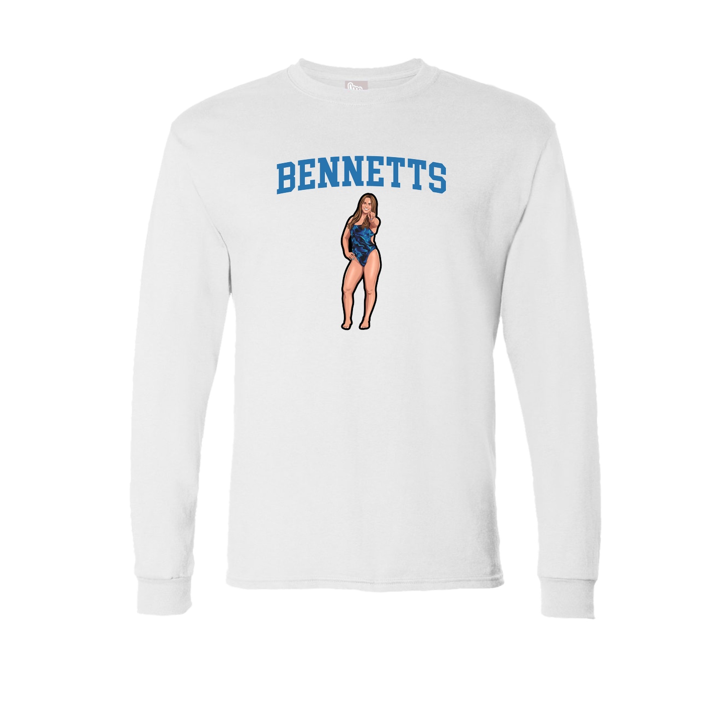Long Sleeve Tee — Shirsey in White