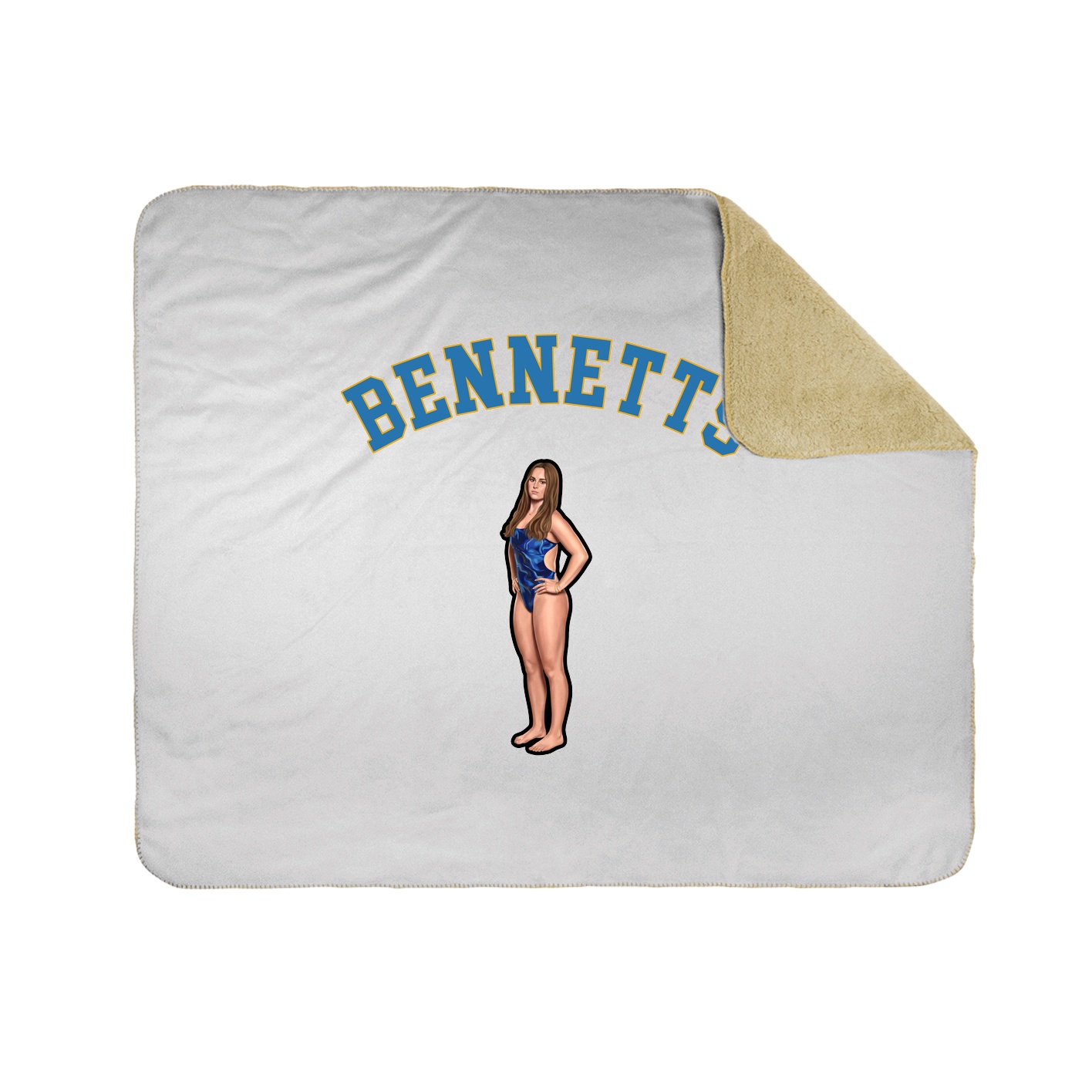 Throw Blanket — Shirsey Arch in White