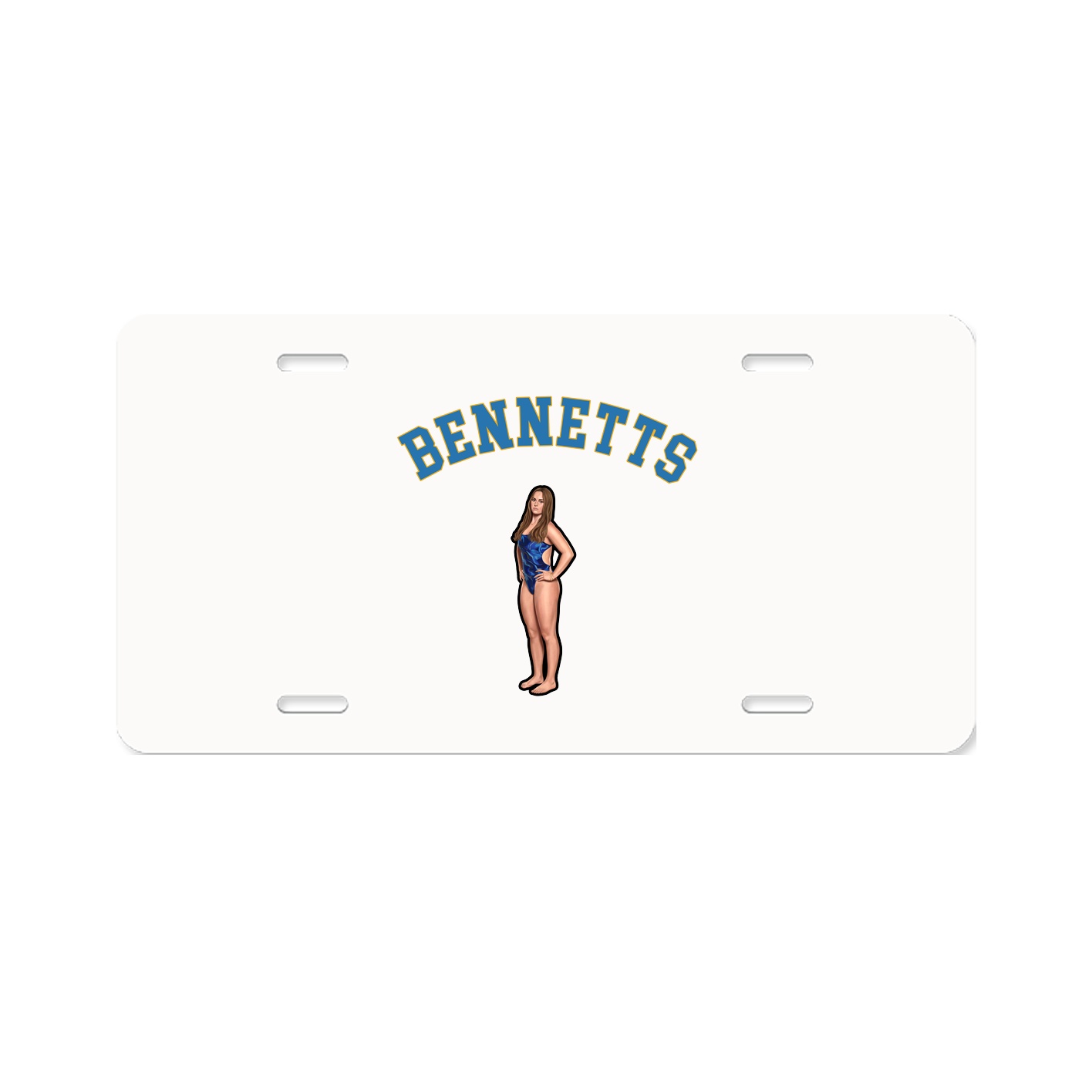 License Plate — Shirsey Arch in Classic