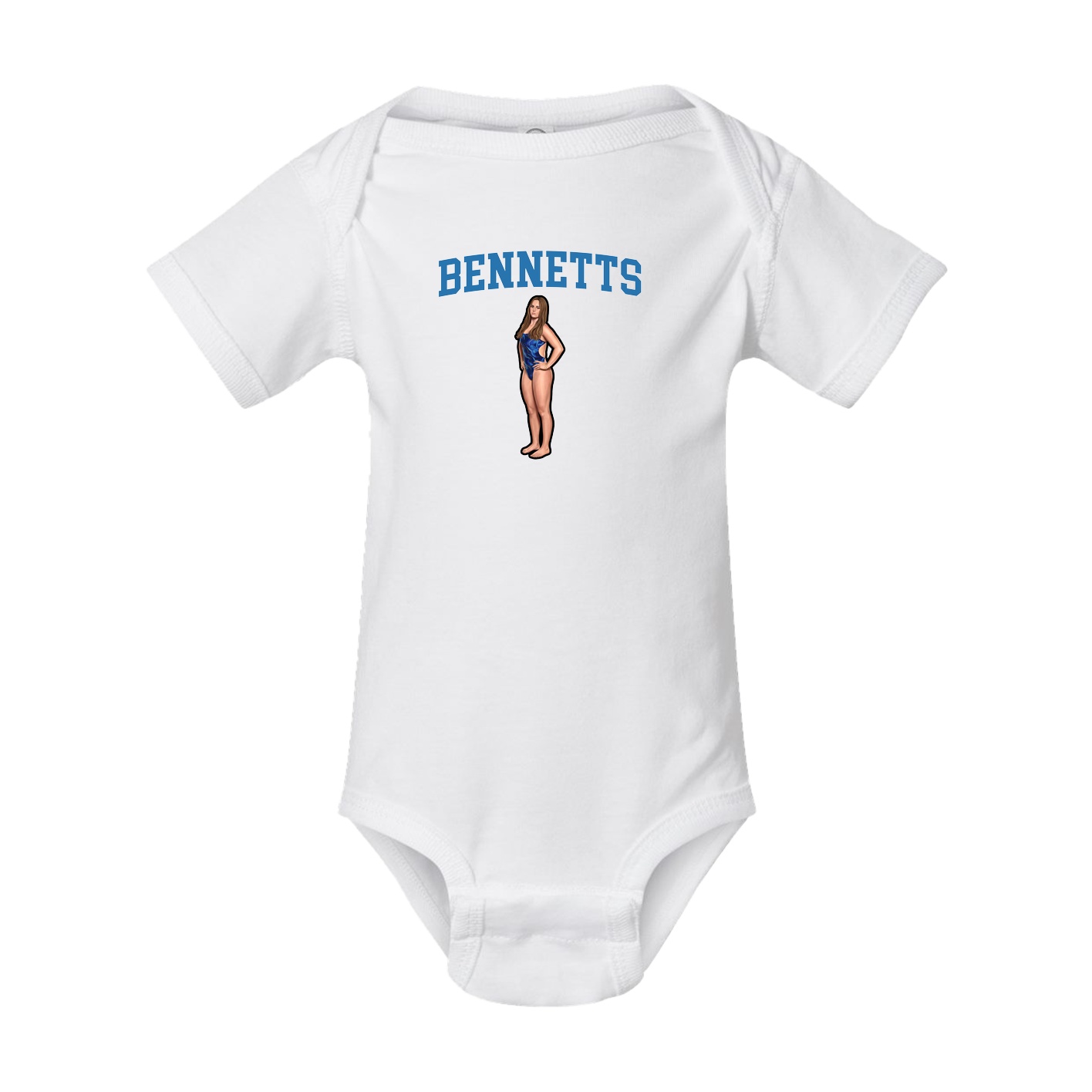 Baby Onesie — Shirsey in White