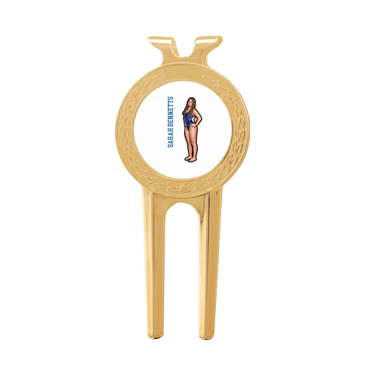 Divot Tool with Ball Marker — Name Vertical in Classic