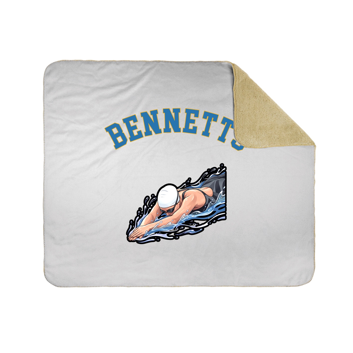 Throw Blanket — Shirsey Arch in White