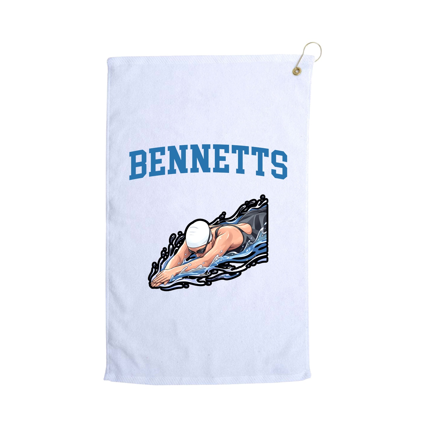 Golf Towel — Shirsey in White