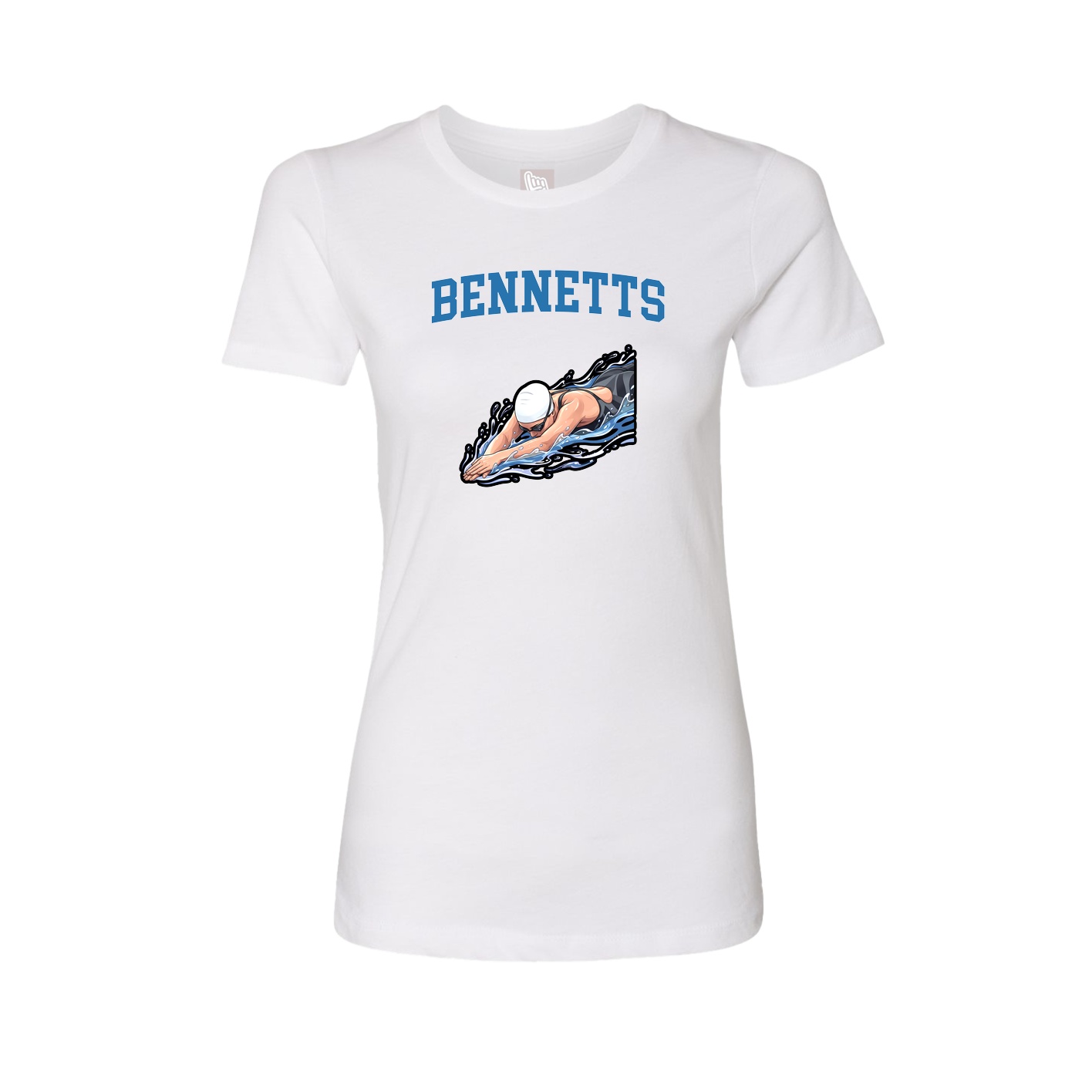 Fitted Women's Tee — Shirsey in White