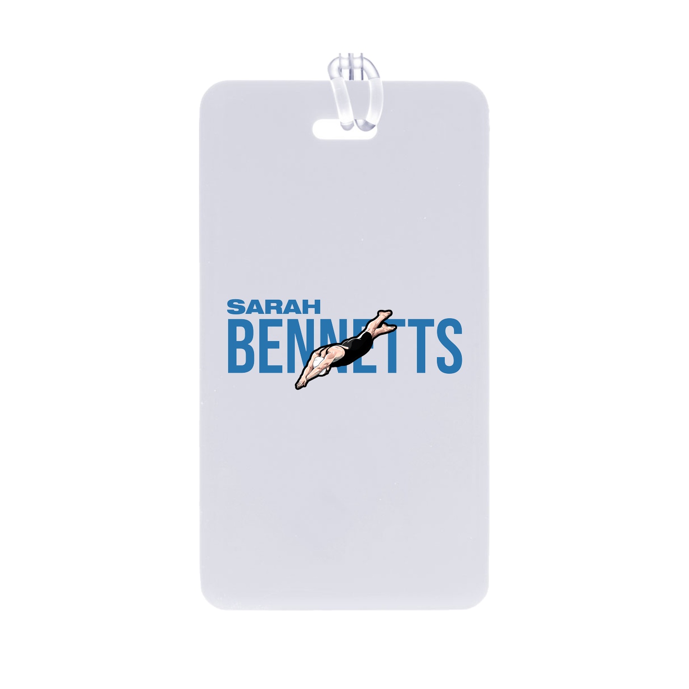 Bag Tag — Player Name in Classic