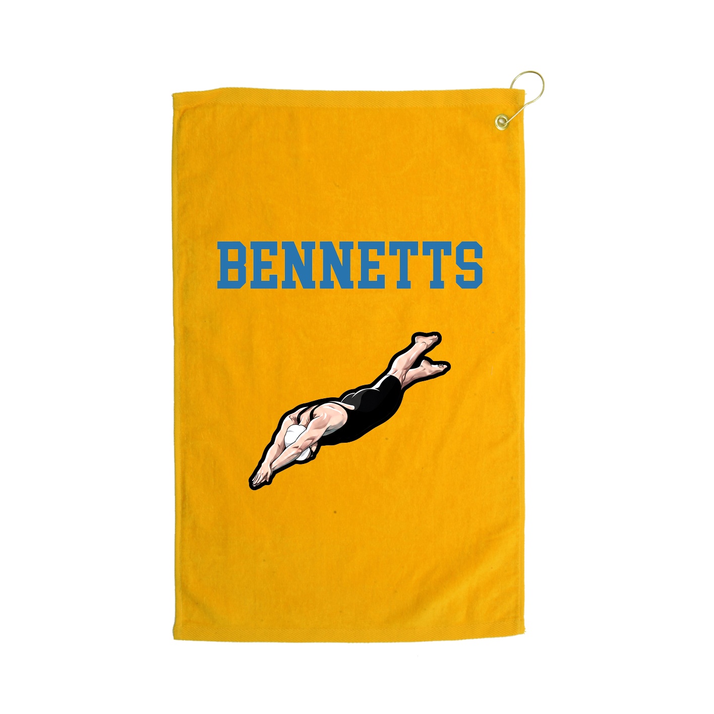 Golf Towel — Shirsey in Gold