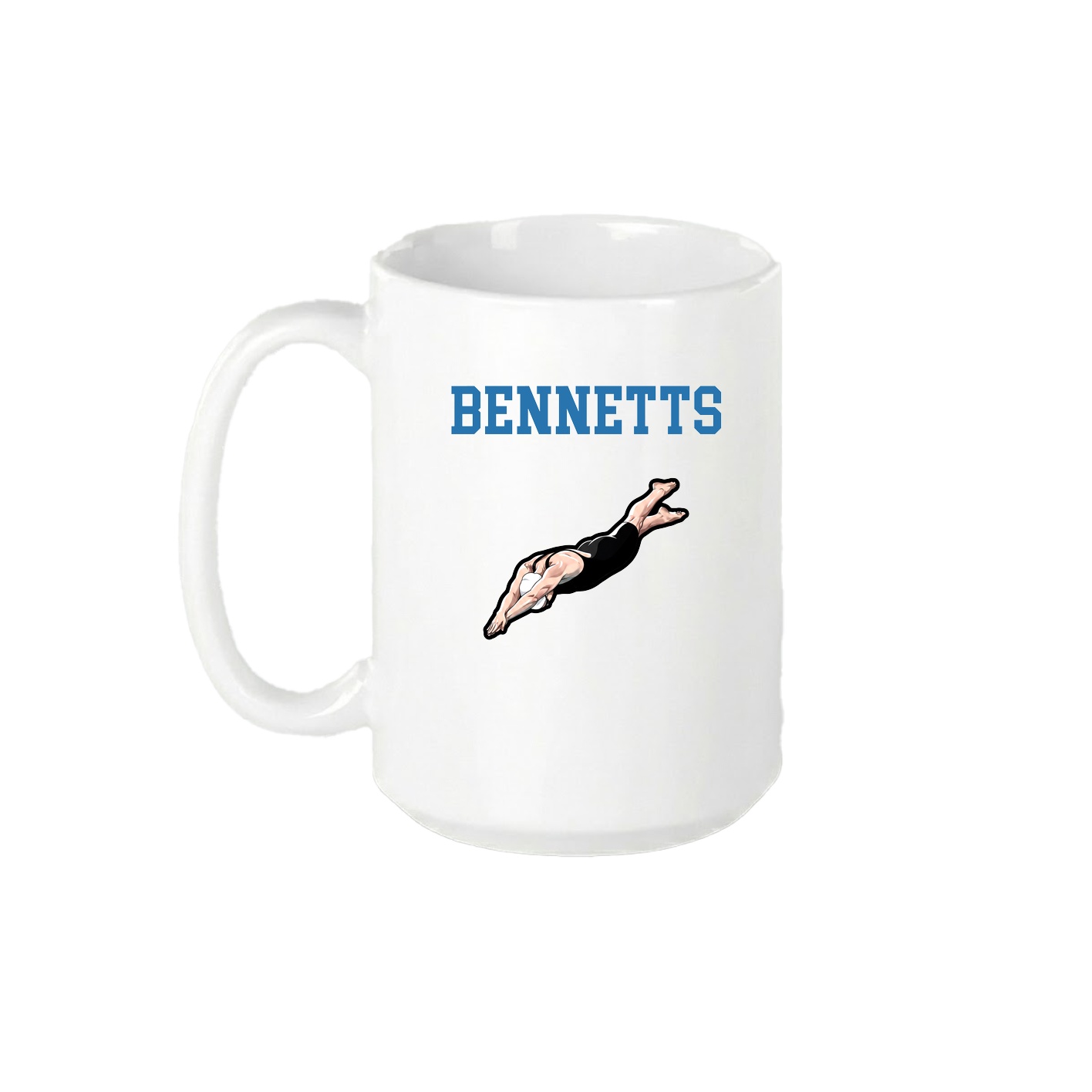 15oz Coffee Mug — Shirsey in White