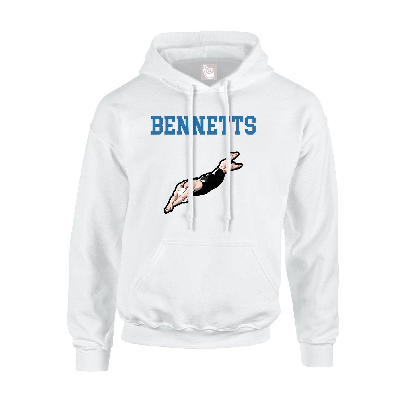 Youth Hoodie — Shirsey in White