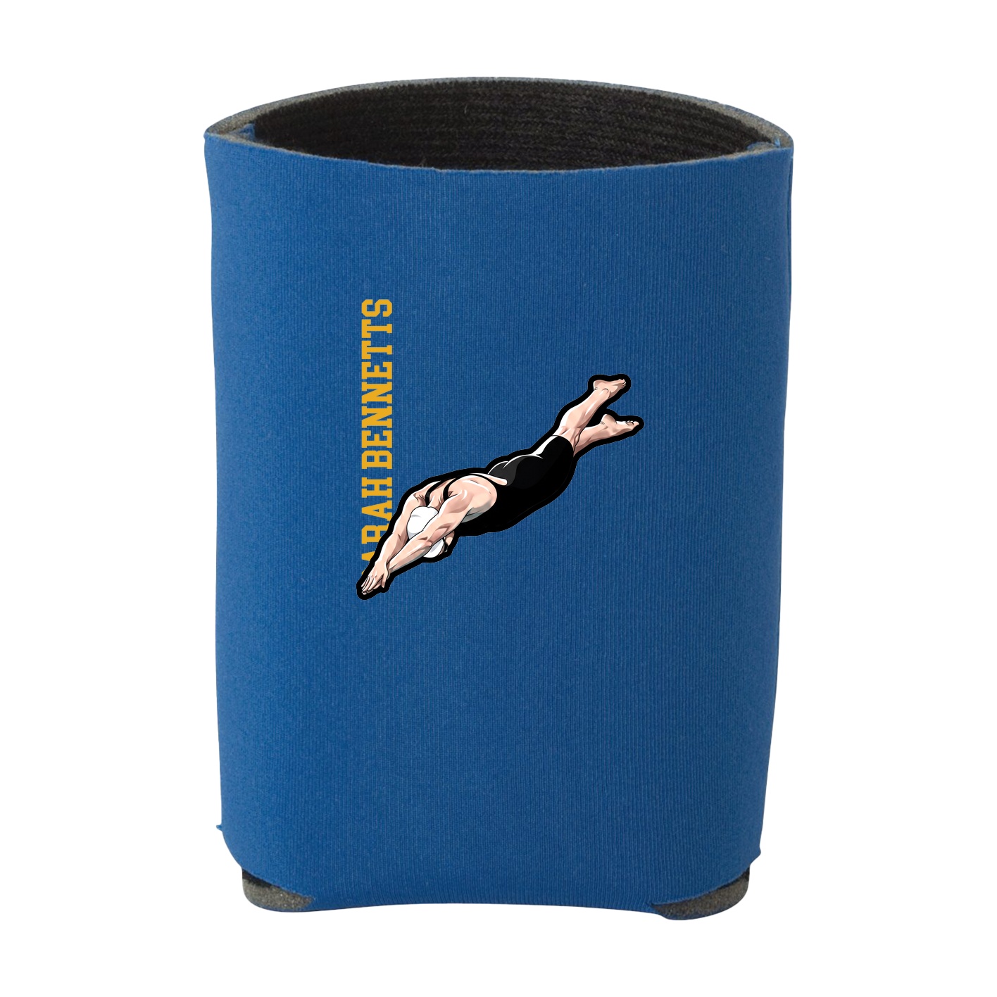 Can Holder — Name Vertical in Royal