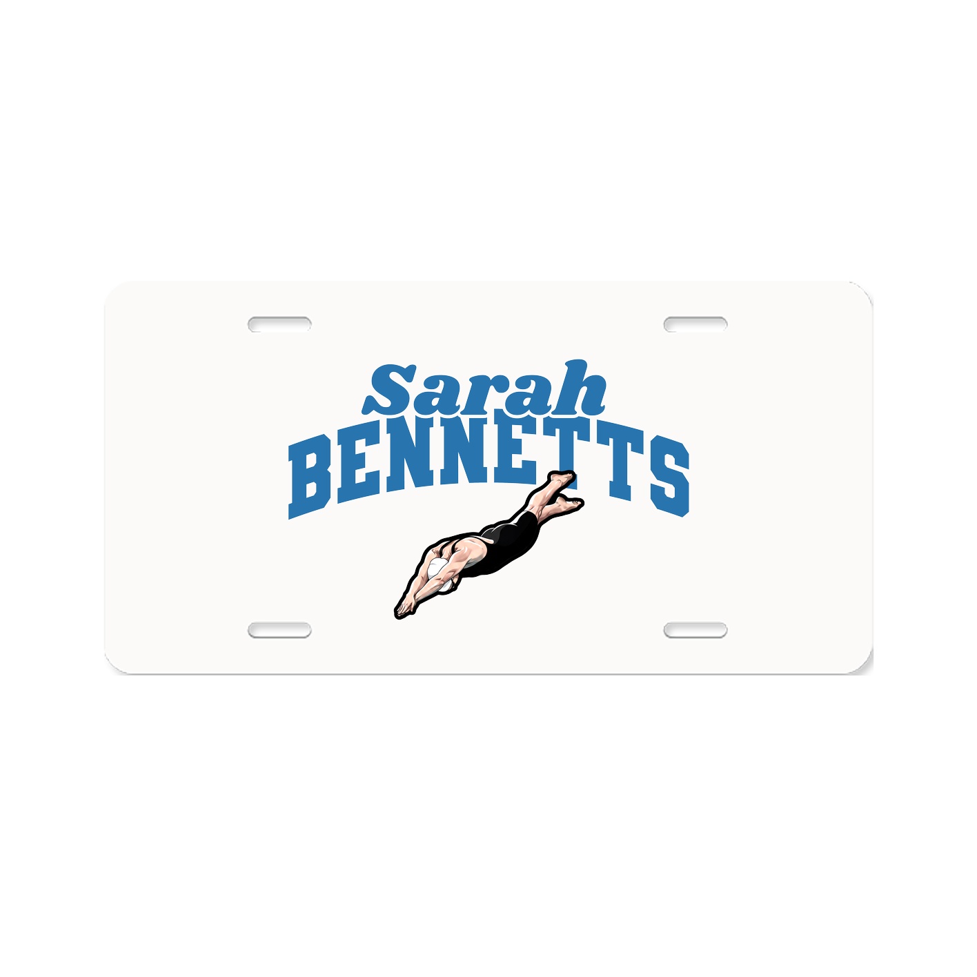 License Plate — Signature Arch in Classic