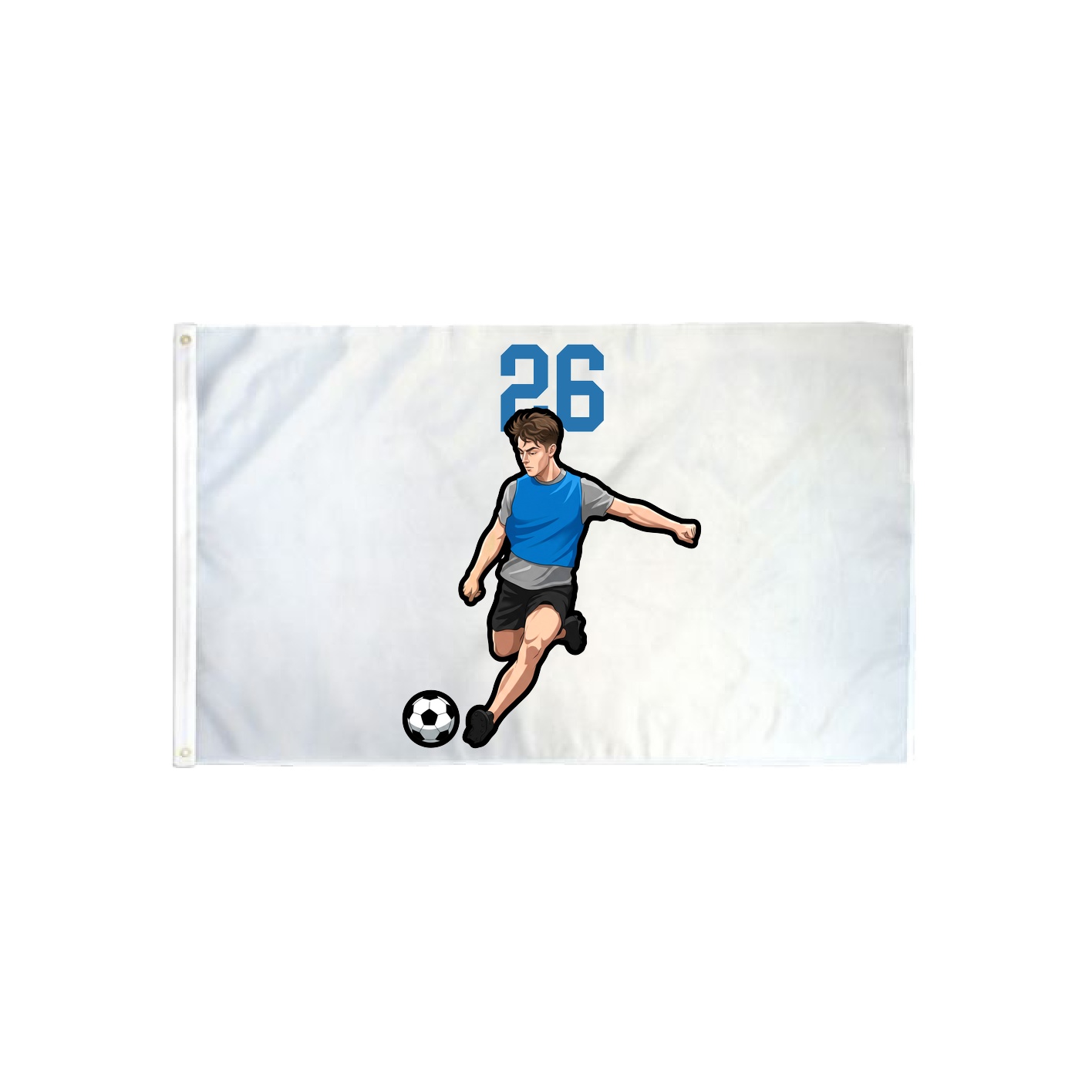 3x5 Flag — Number Top in Classic