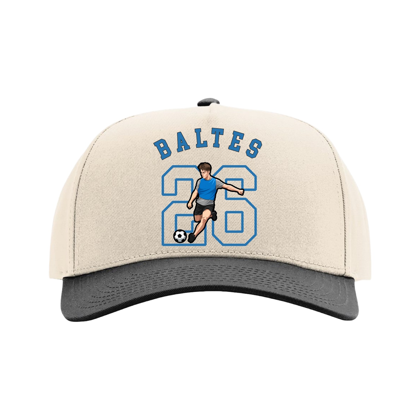 Full Fabric Five-Panel Champ Cap