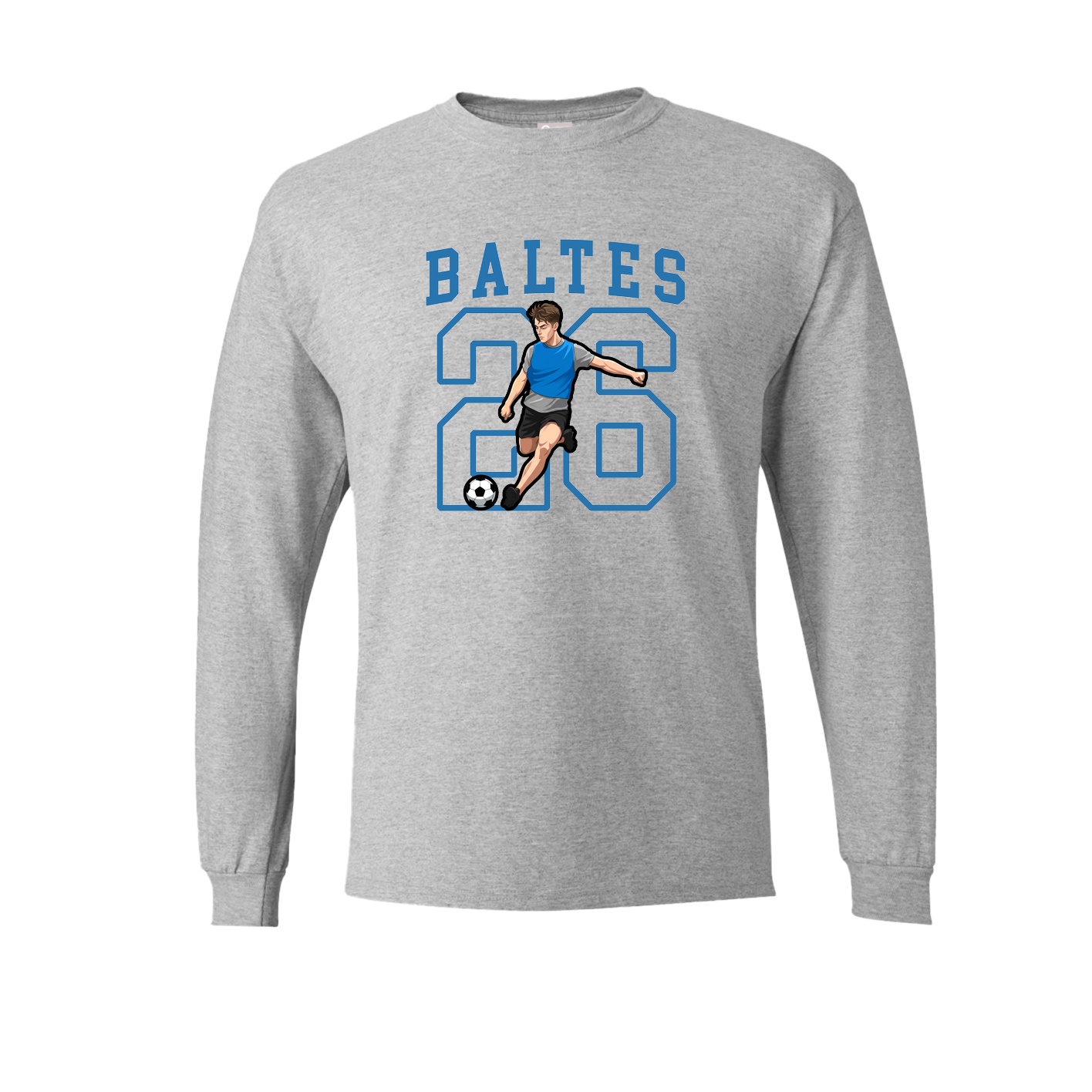 Long Sleeve Tee — Shirsey in Grey