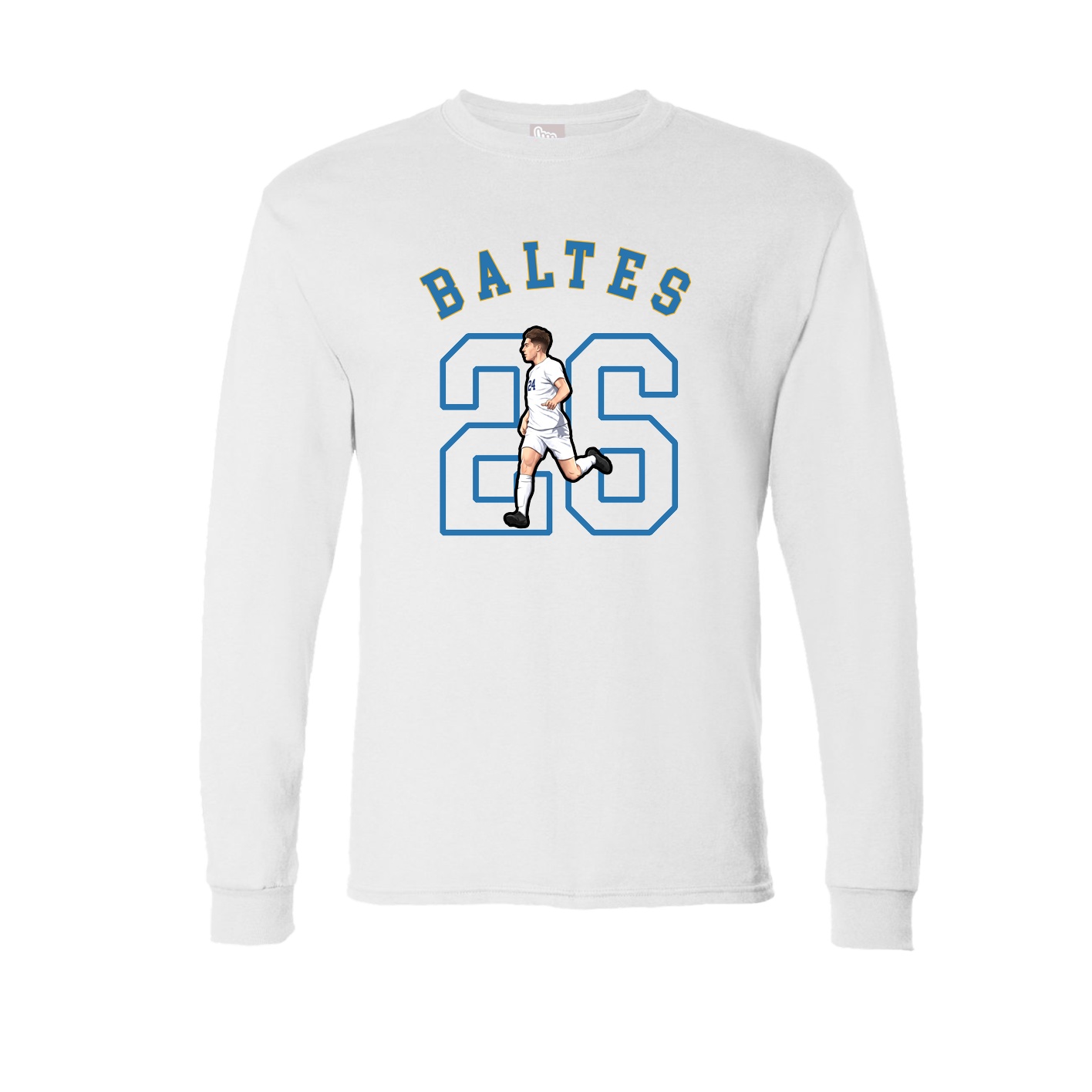 Long Sleeve Tee — Shirsey Arch in White