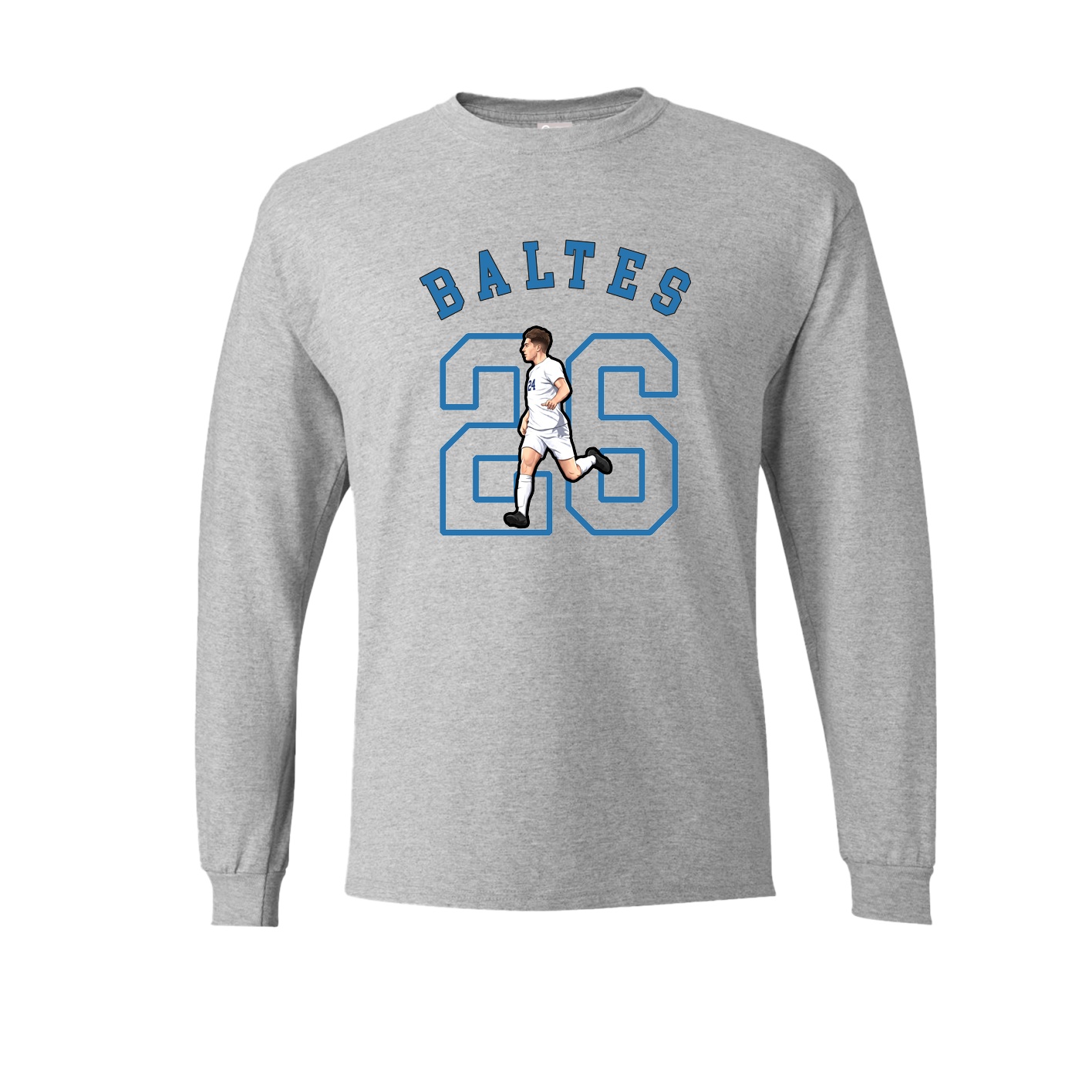 Long Sleeve Tee — Shirsey Arch in Grey