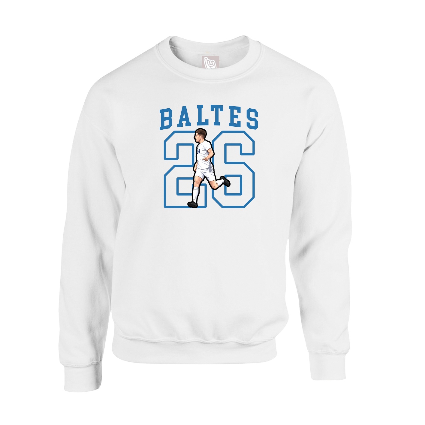 Fleece Crew — Shirsey in White