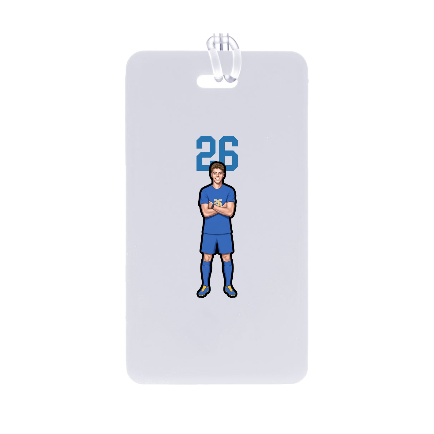 Bag Tag — Number Top in Classic