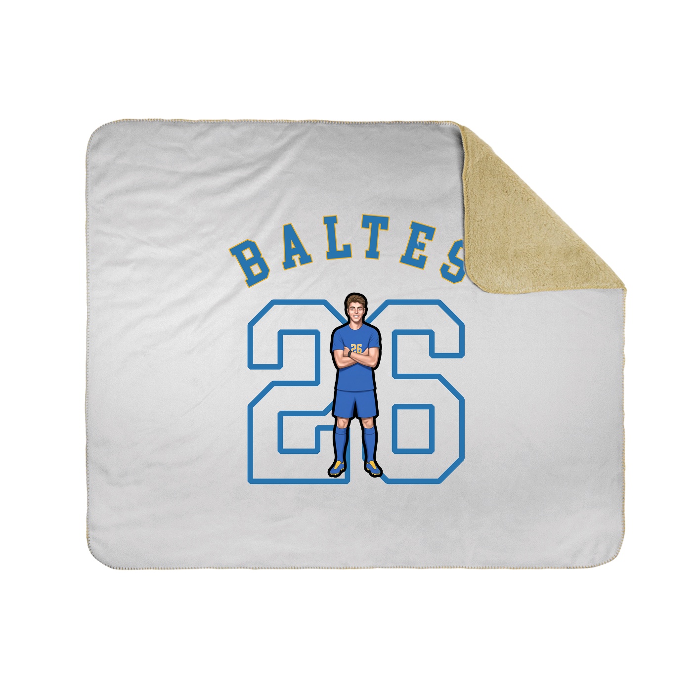 Throw Blanket — Shirsey Arch in White