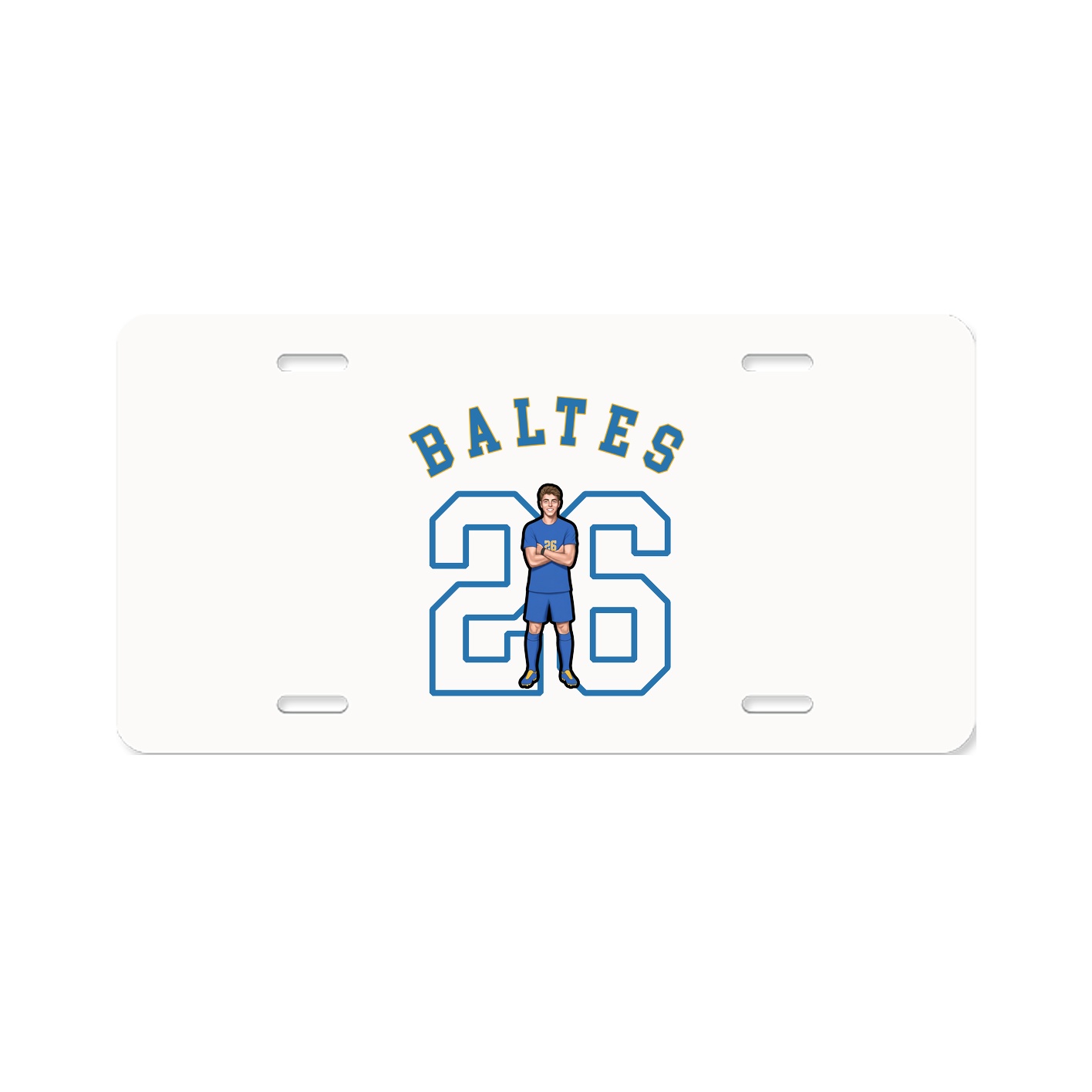 License Plate — Shirsey Arch in Classic