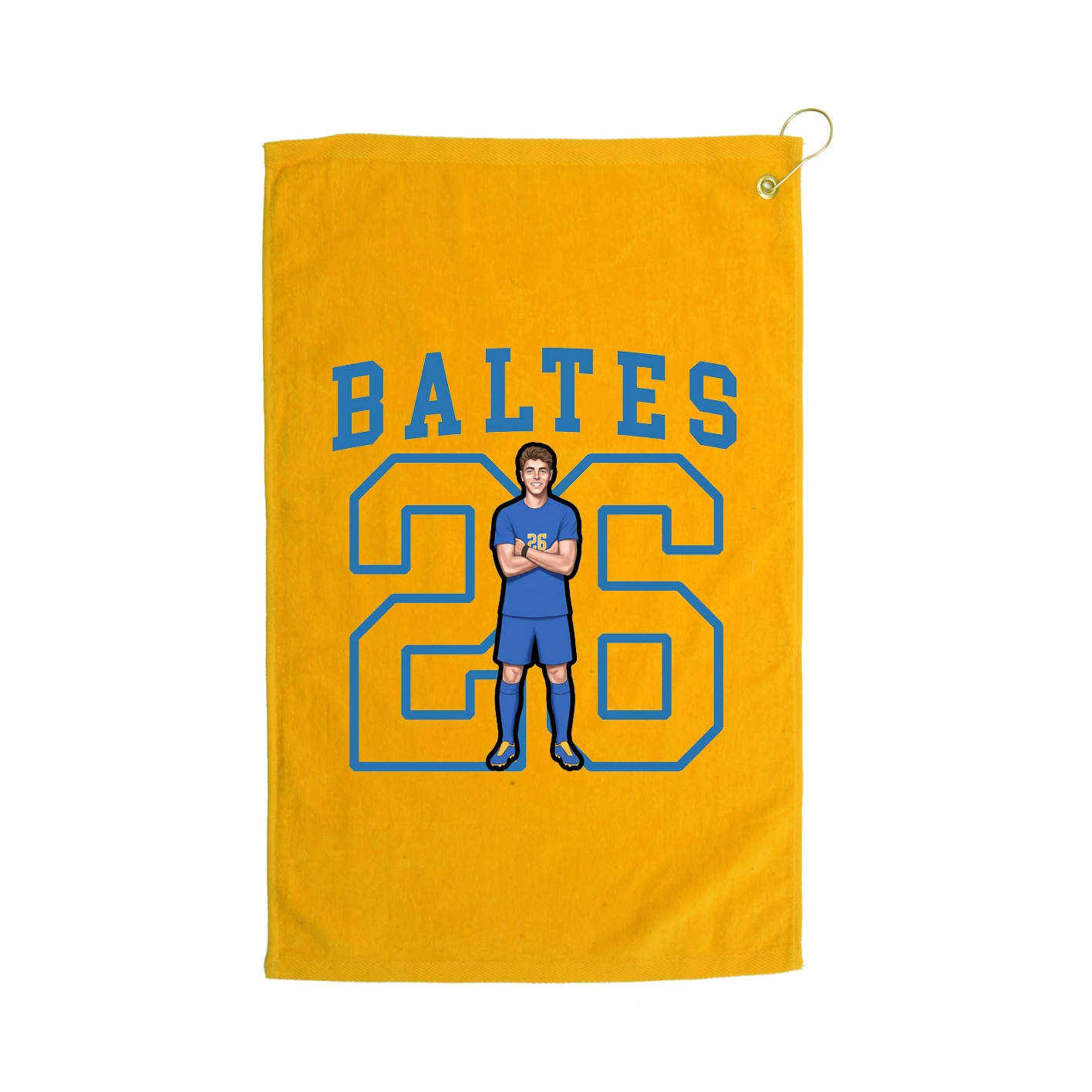 Golf Towel — Shirsey in Gold