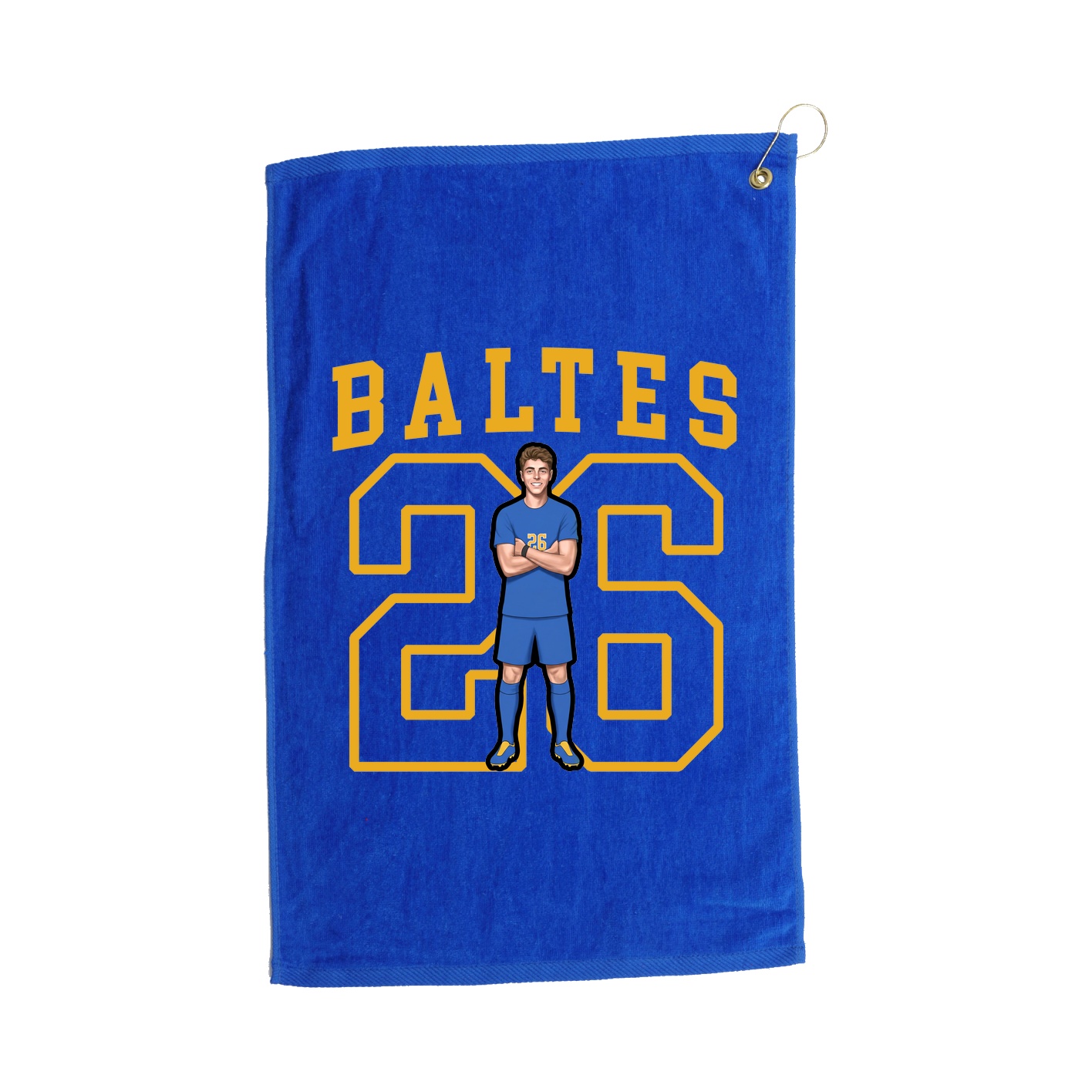 Golf Towel — Shirsey in Royal