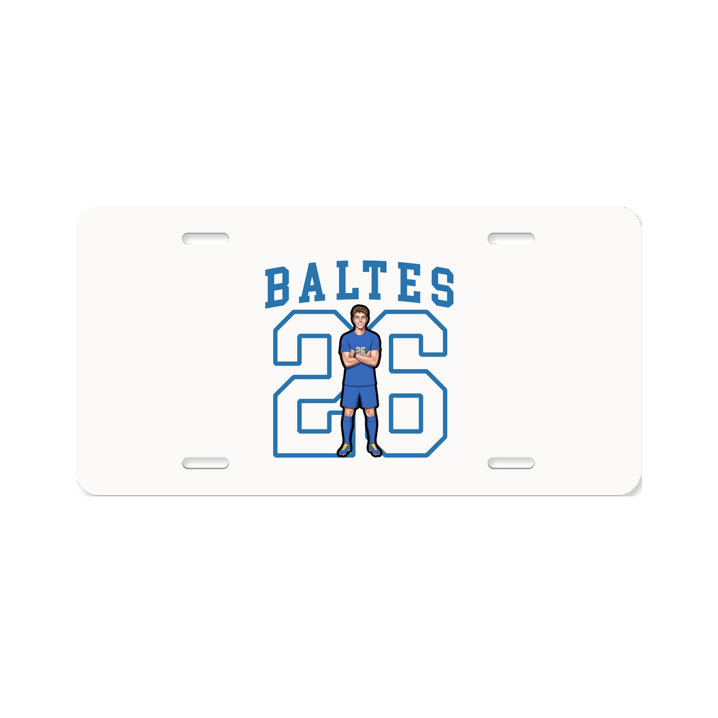 License Plate — Shirsey in Classic