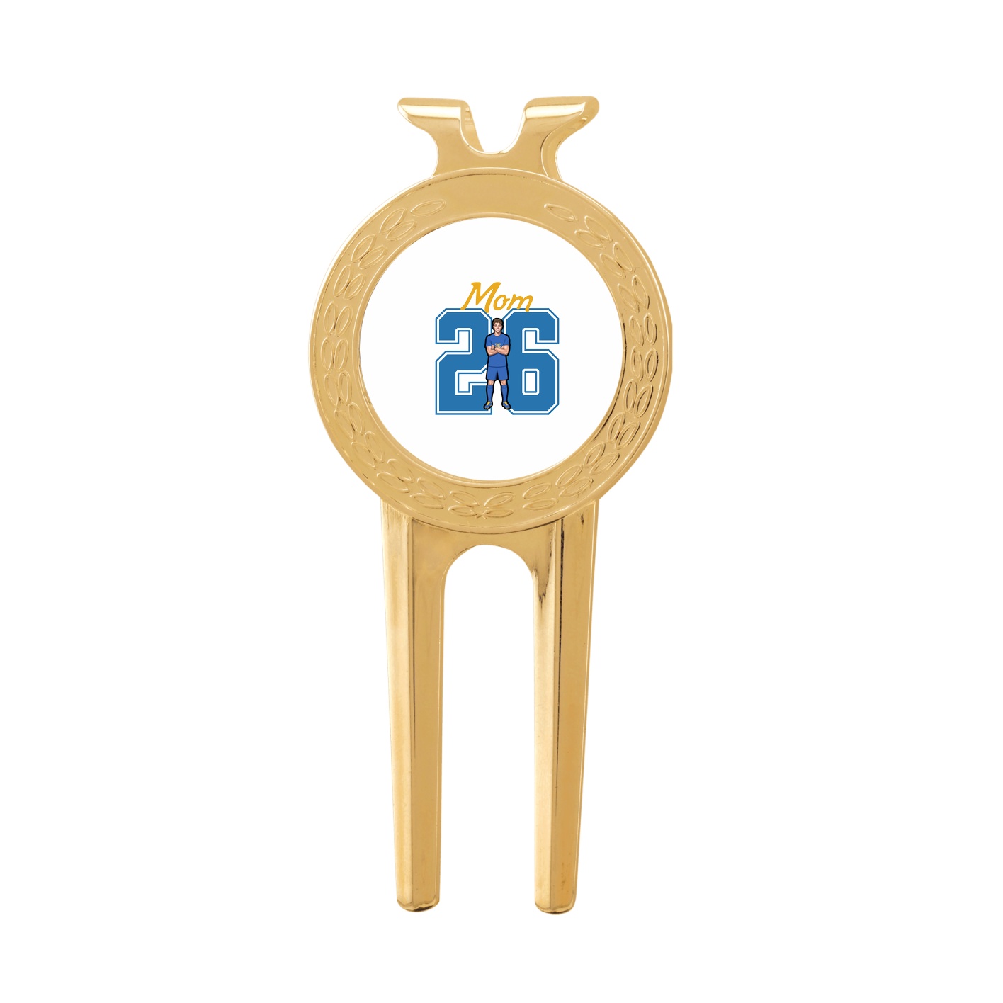 Divot Tool with Ball Marker — Mothers Day Shirsey in Classic