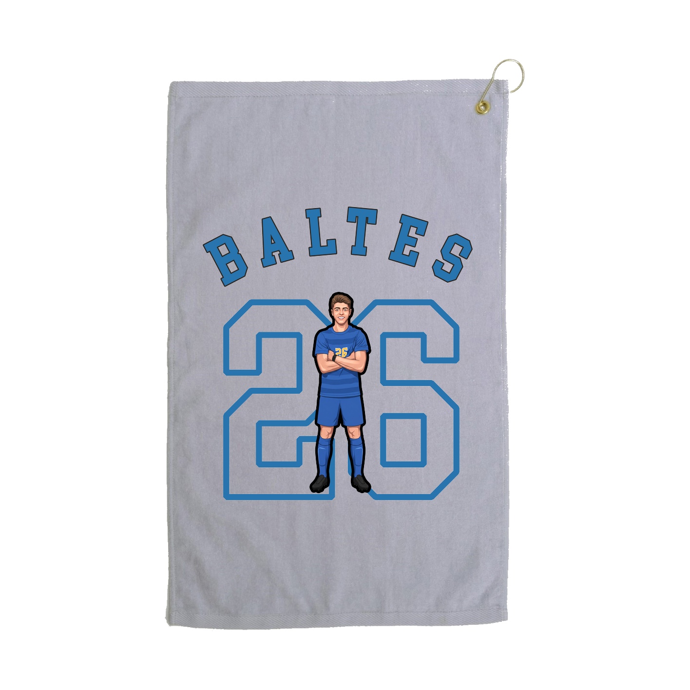 Golf Towel — Shirsey Arch in Grey