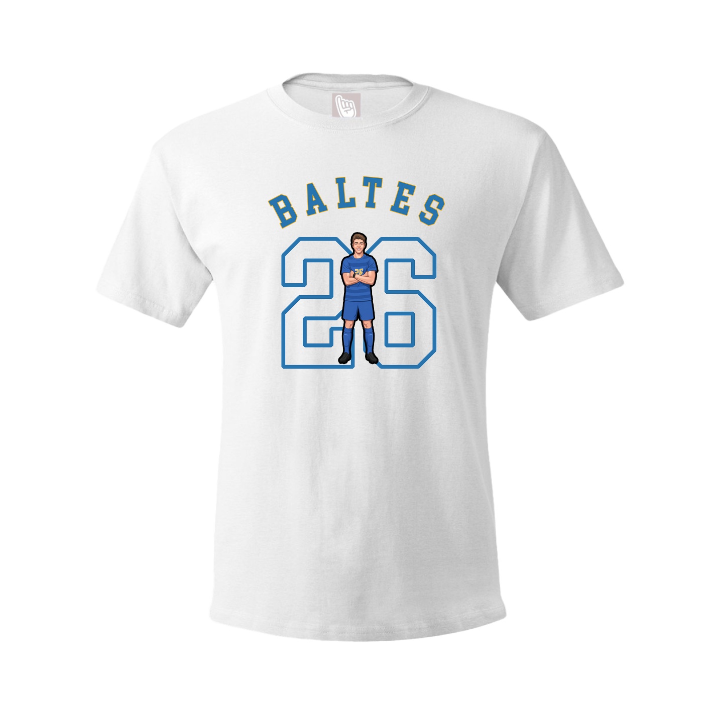 Youth Tee — Shirsey Arch in White