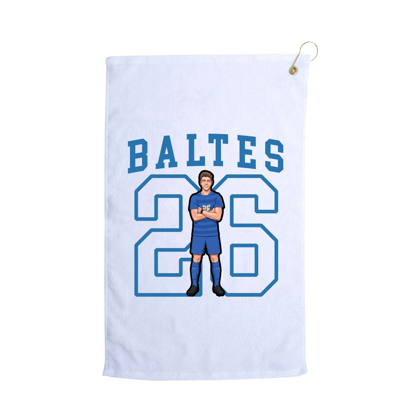 Golf Towel — Shirsey in White