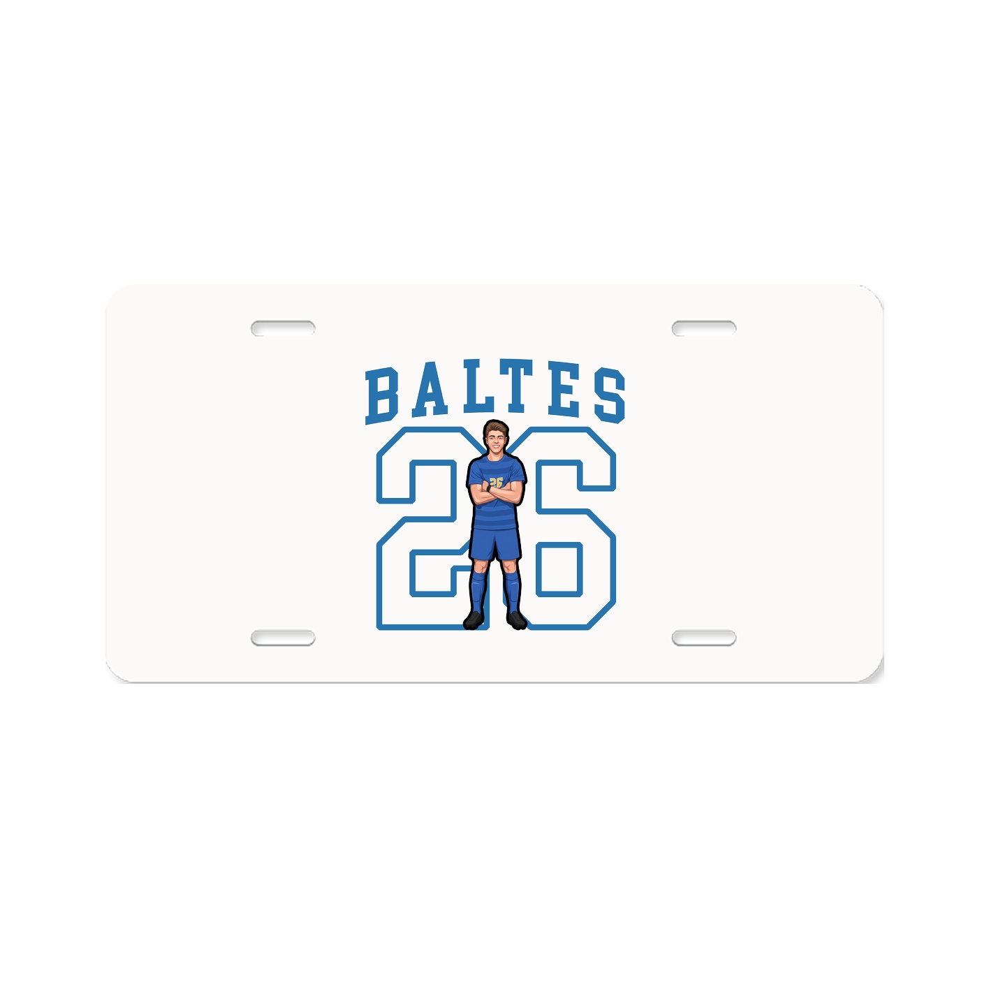 Aluminum License Plate